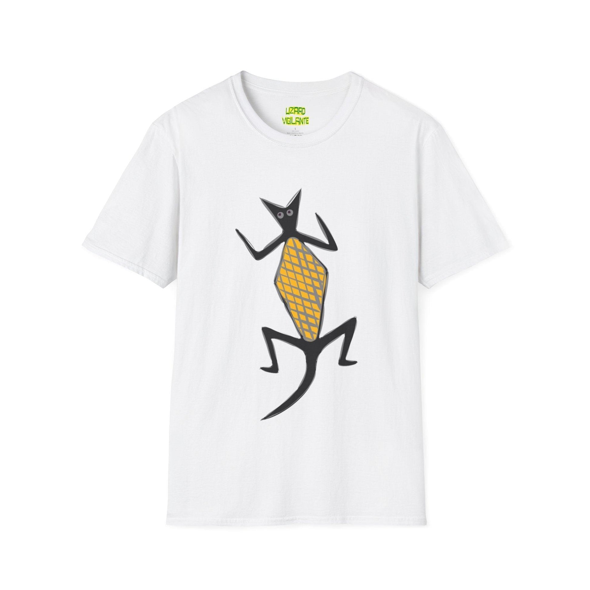 Lizard Crawl Unisex Softstyle T-Shirt - Lizard Vigilante