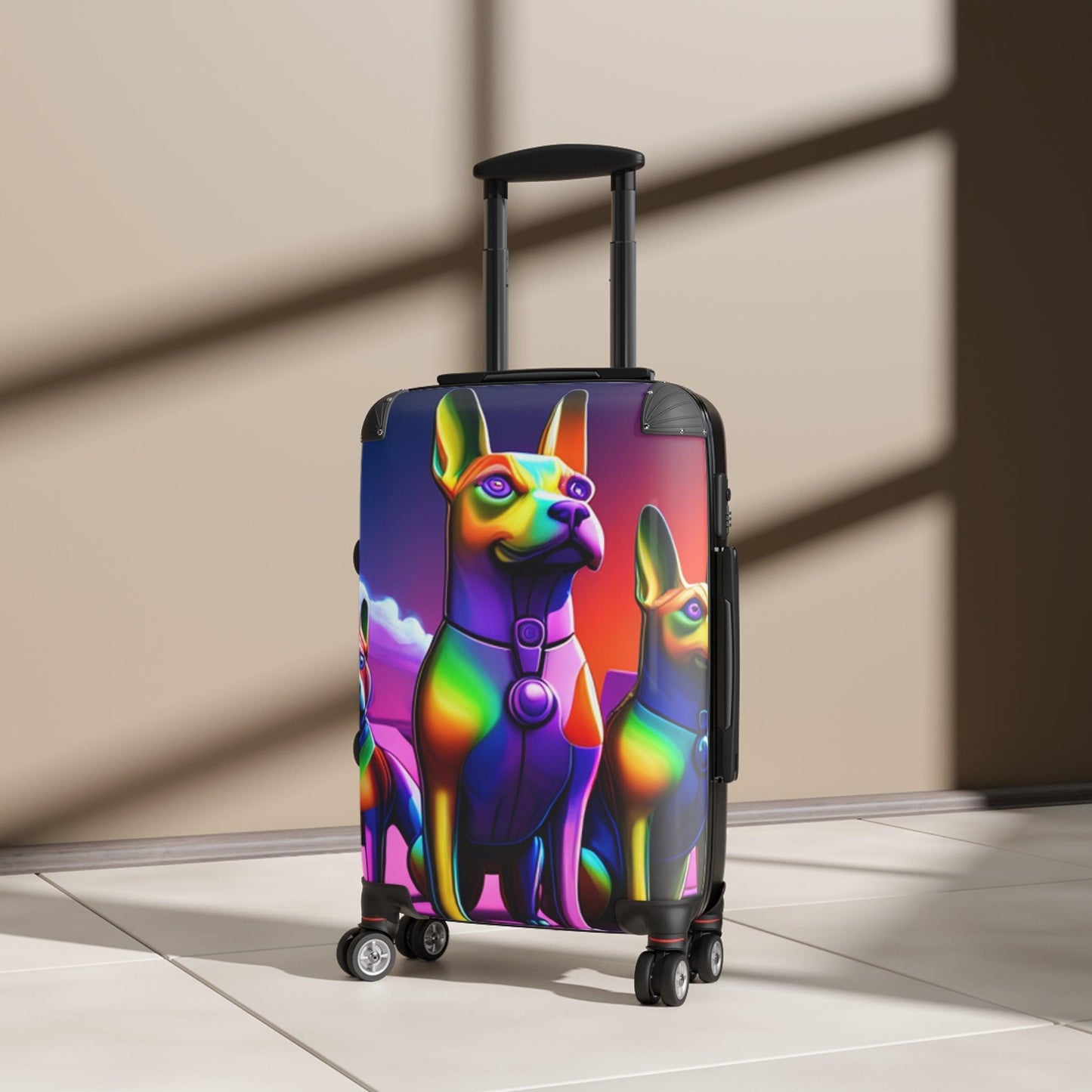 Plantetary Dogs Suitcase - Lizard Vigilante