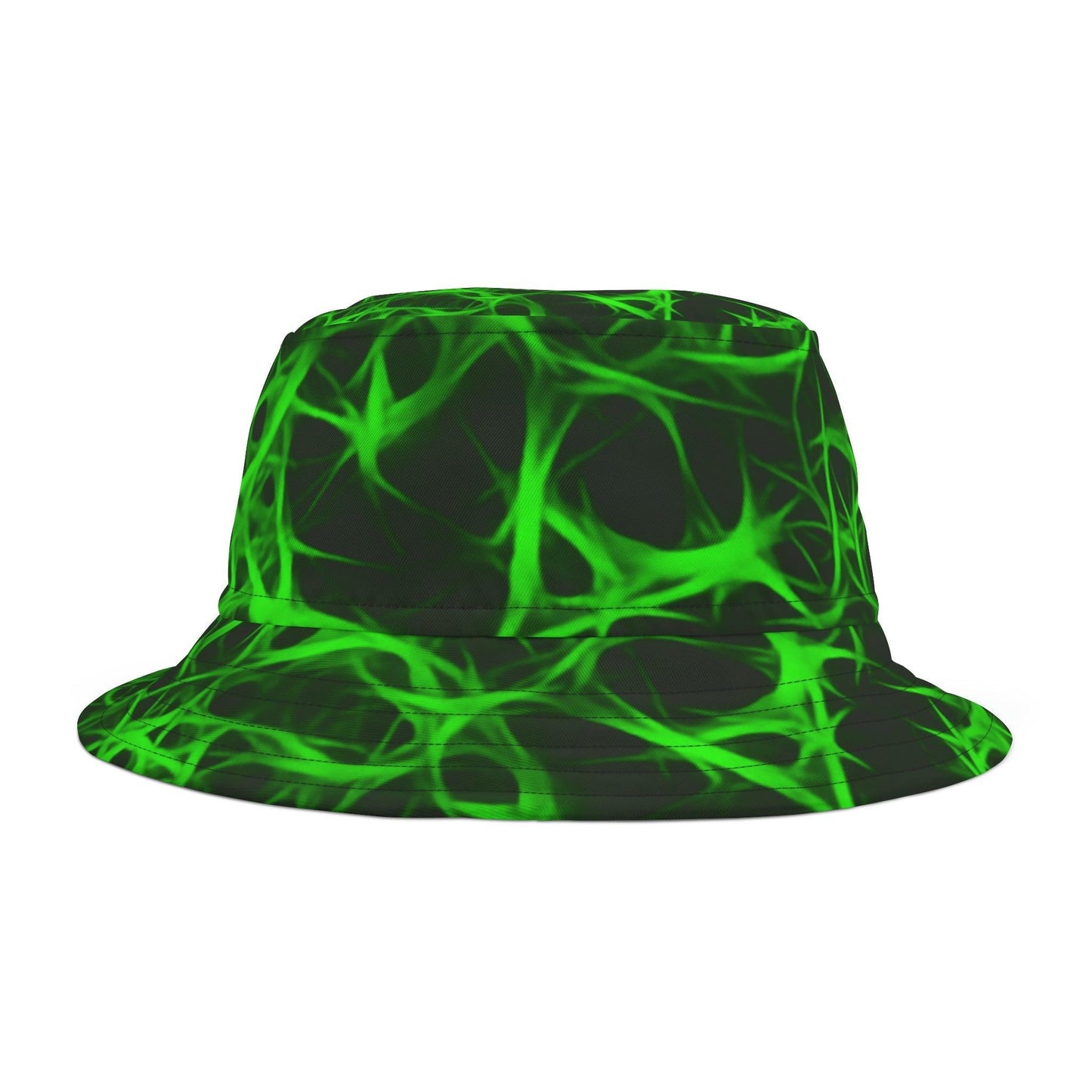 Nuclear Green Charged Bucket Hat - Lizard Vigilante