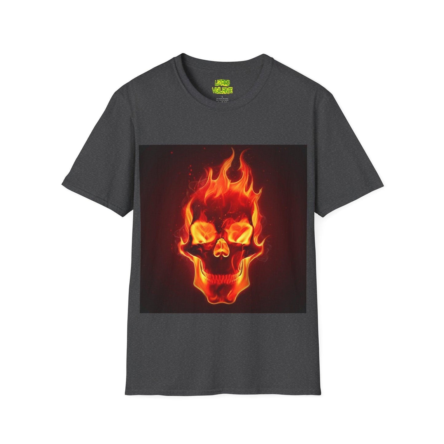 Flamehead Unisex Softstyle T-Shirt - Lizard Vigilante