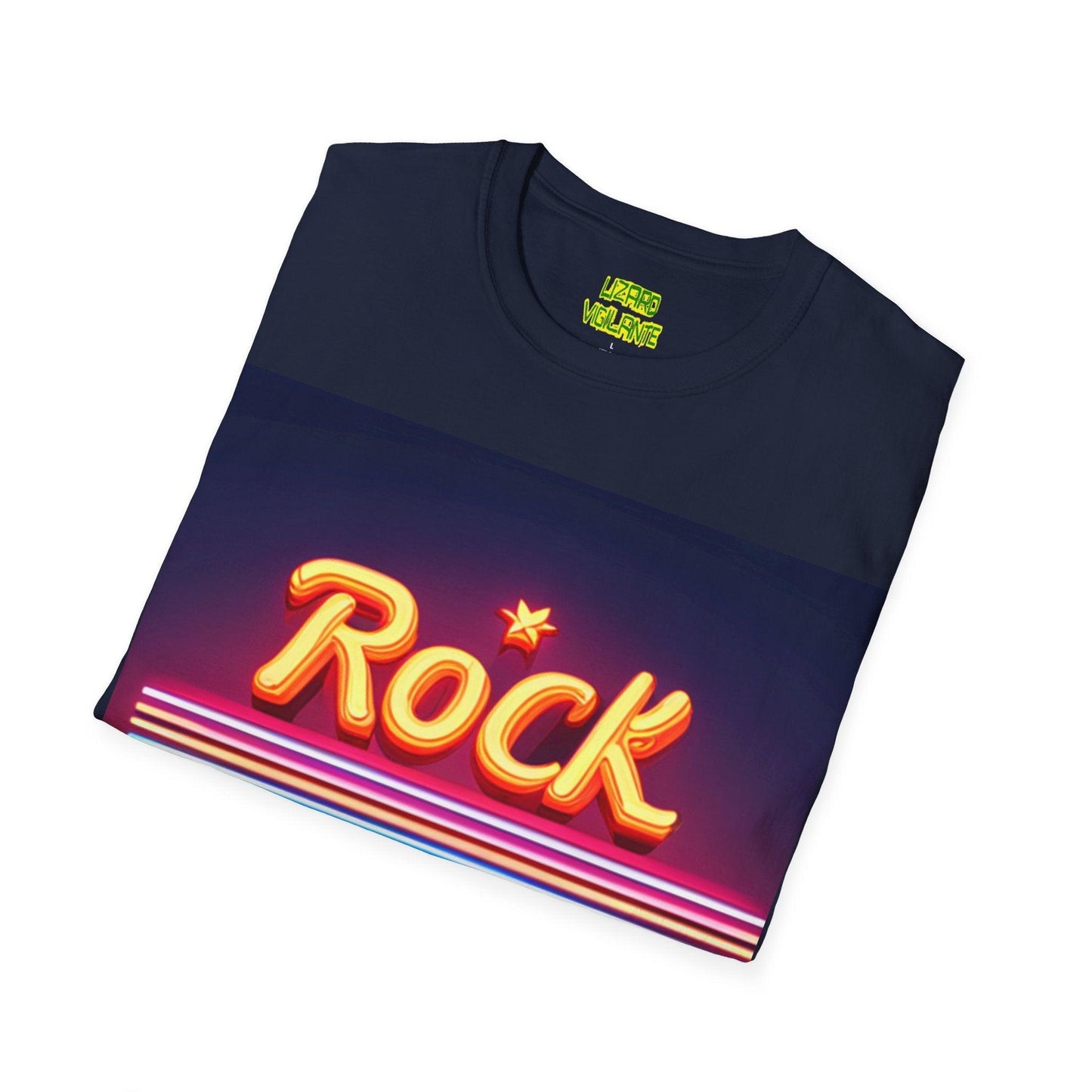 ROCK Unisex Softstyle T-Shirt - Lizard Vigilante