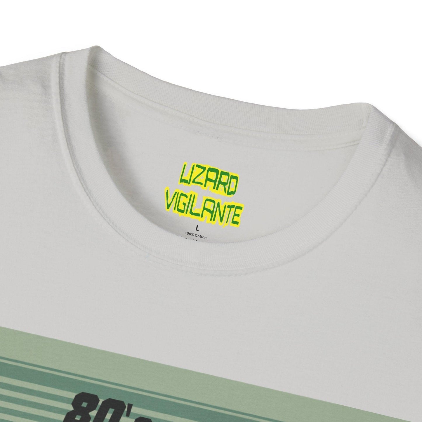 80's Jam Unisex Softstyle T-Shirt - Lizard Vigilante