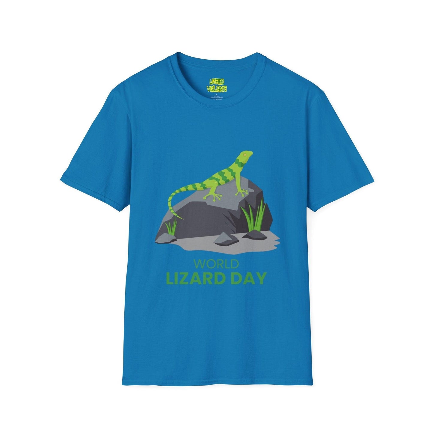 World Lizard Day Unisex Softstyle T-Shirt - Lizard Vigilante