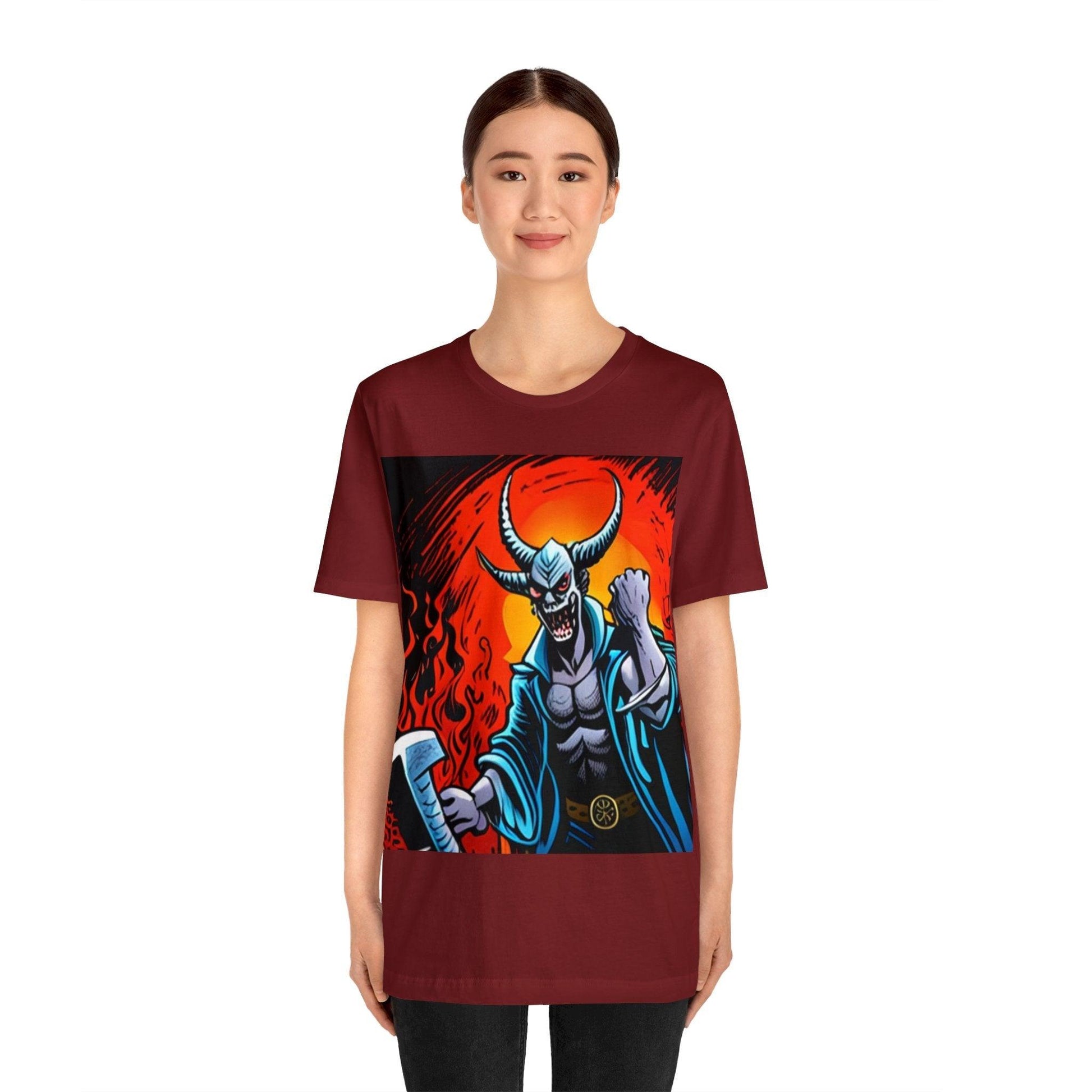 Tri-Horn Beast Unisex Jersey Short Sleeve Tee - Lizard Vigilante