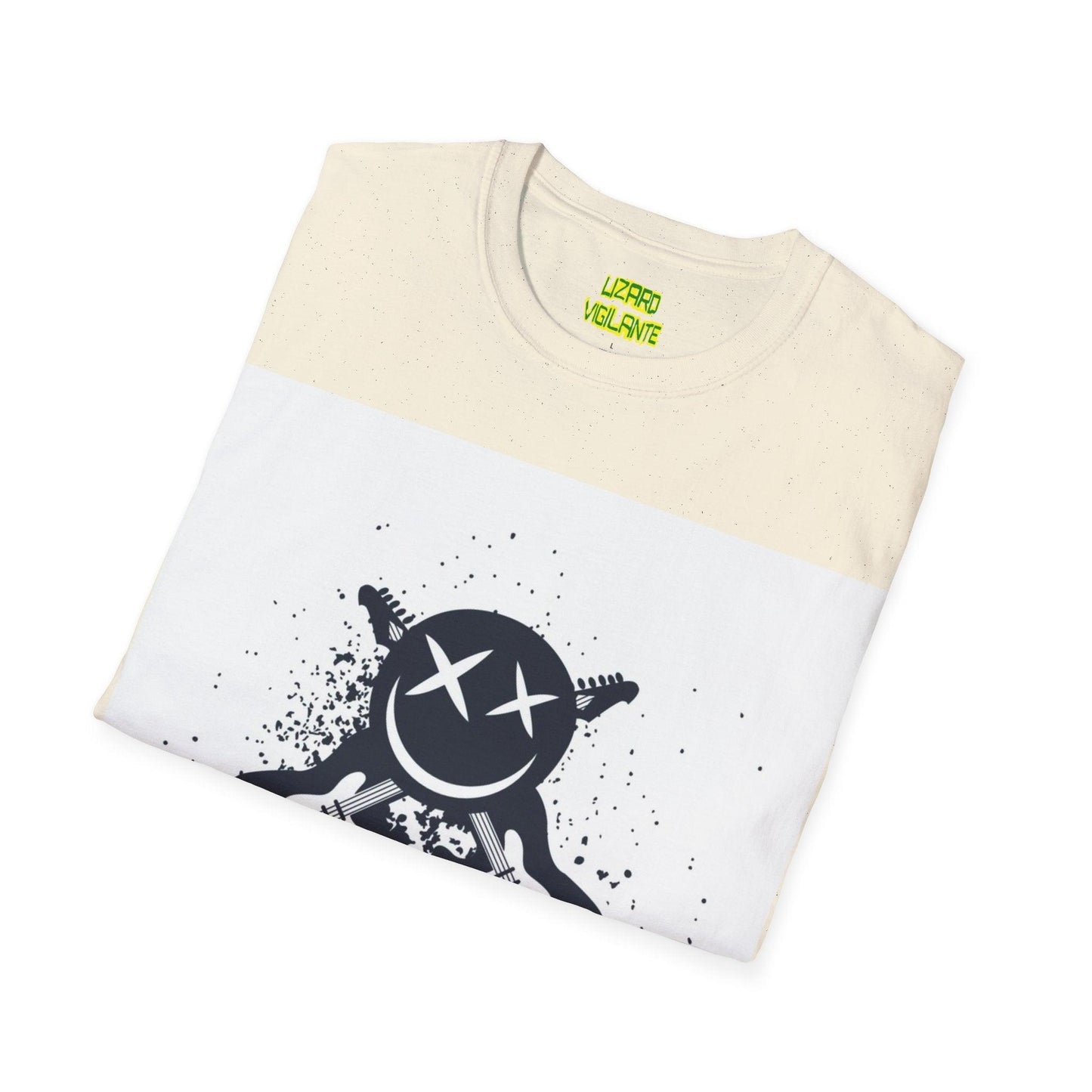 Smiley Rock Festival Unisex Softstyle T-Shirt - Lizard Vigilante