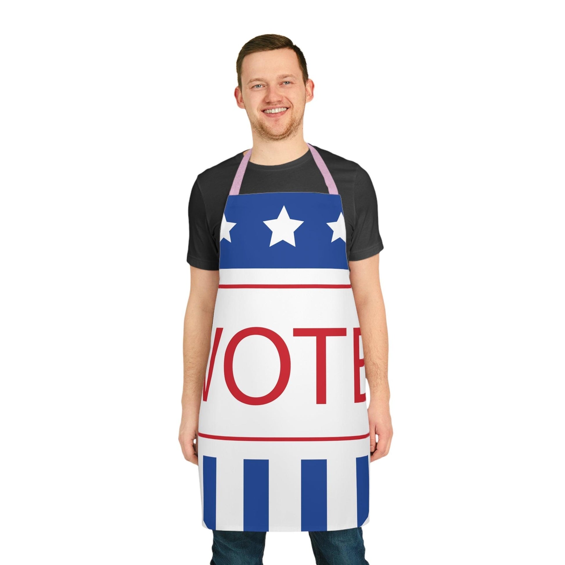 VOTE Chef's Apron in American Colors - Premium Apron from Printify - Just $34.99! Shop now at Lizard Vigilante