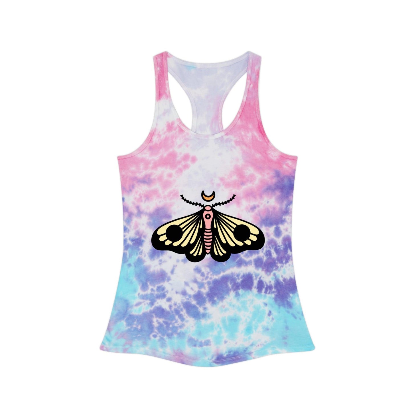 Butterfly Tie Dye Racerback Tank Top - Lizard Vigilante