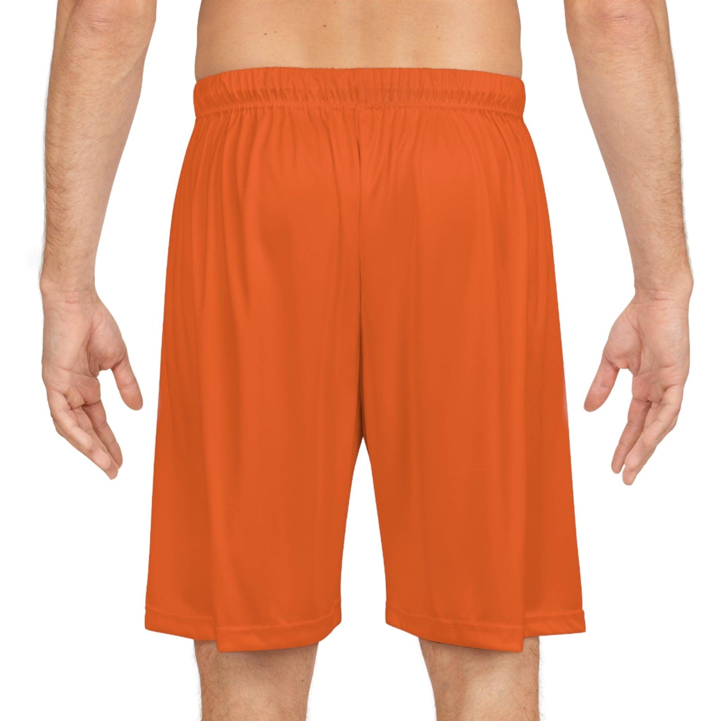 Basketball Shorts - Orange - Lizard Vigilante