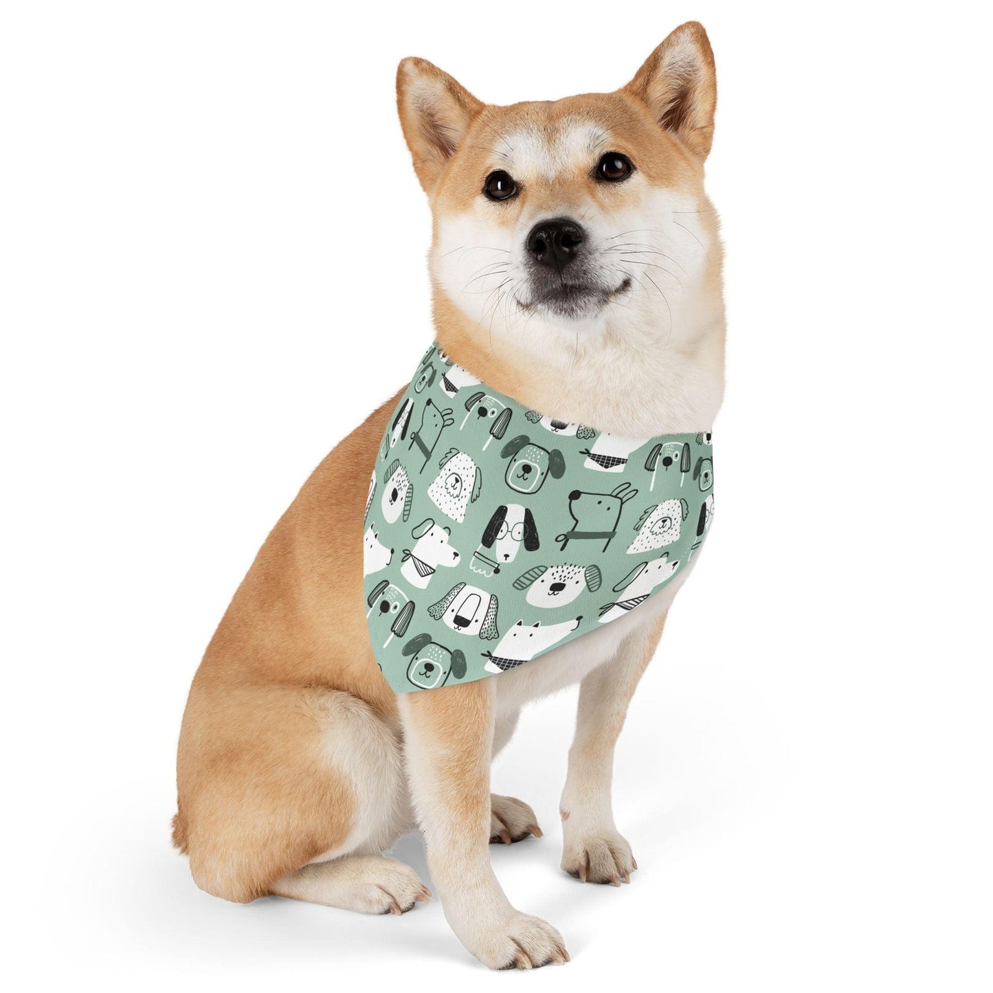 Illustrated Doggers Pet Bandana Collar - Premium Pets from Printify - Just $26.99! Shop now at Lizard Vigilante