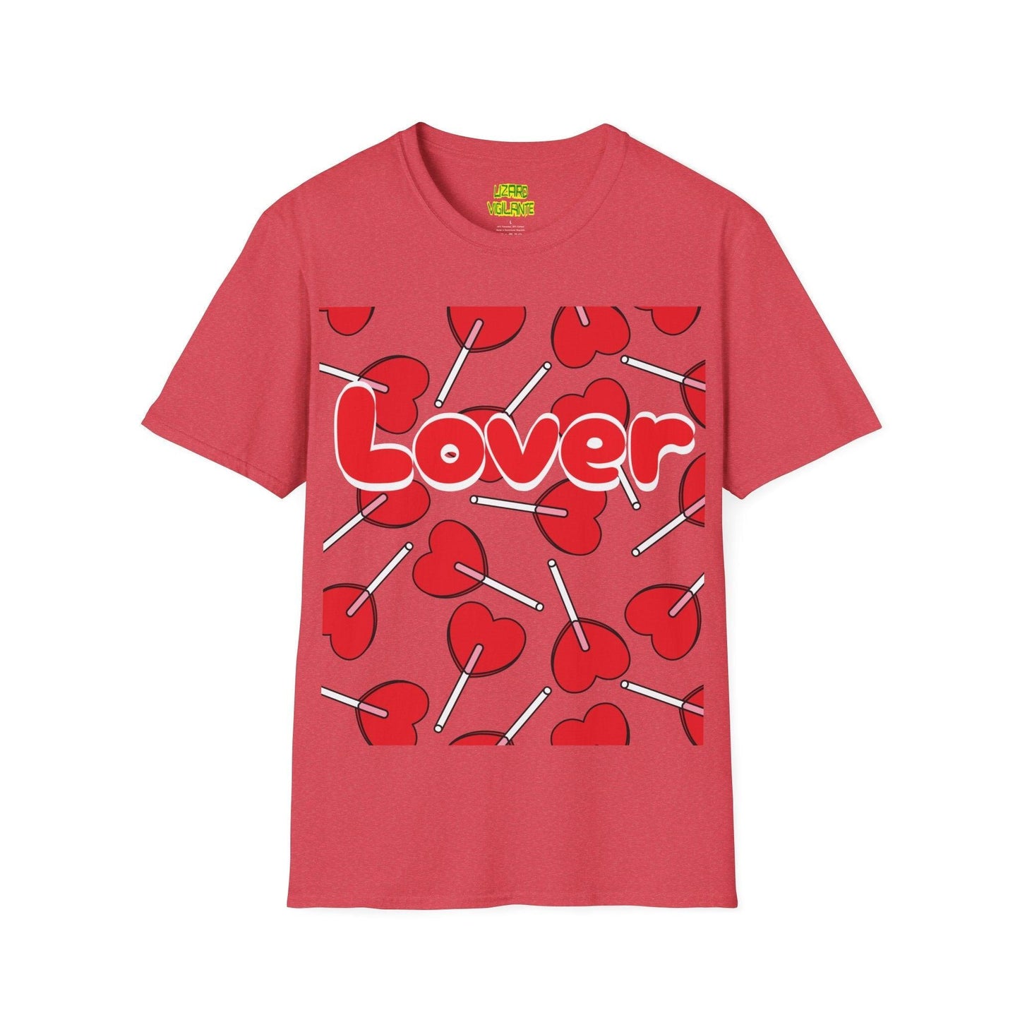 Valentine’s Day Lover Sucker Unisex Softstyle T-Shirt - Lizard Vigilante