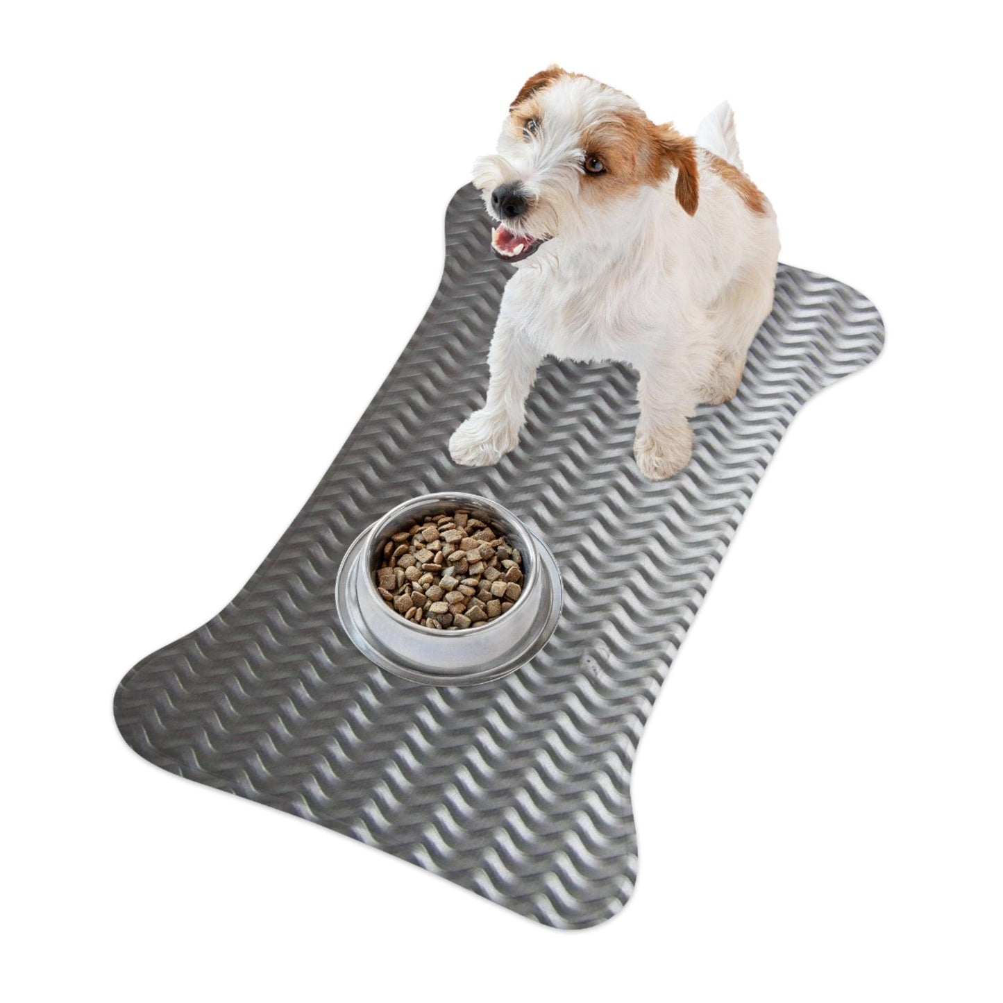 Aluminum Treads Pet Feeding Mats - Lizard Vigilante