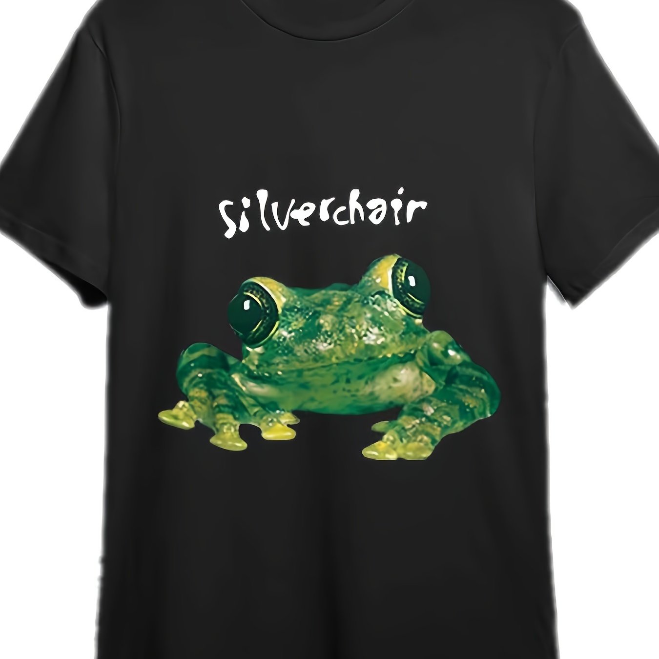 1995 RARE Silverchair Graphic T-Shirt - Short Sleeve Crew Neck Tee for Men - Premium T-shirt from Lizard Vigilante - Just $23.88! Shop now at Lizard Vigilante