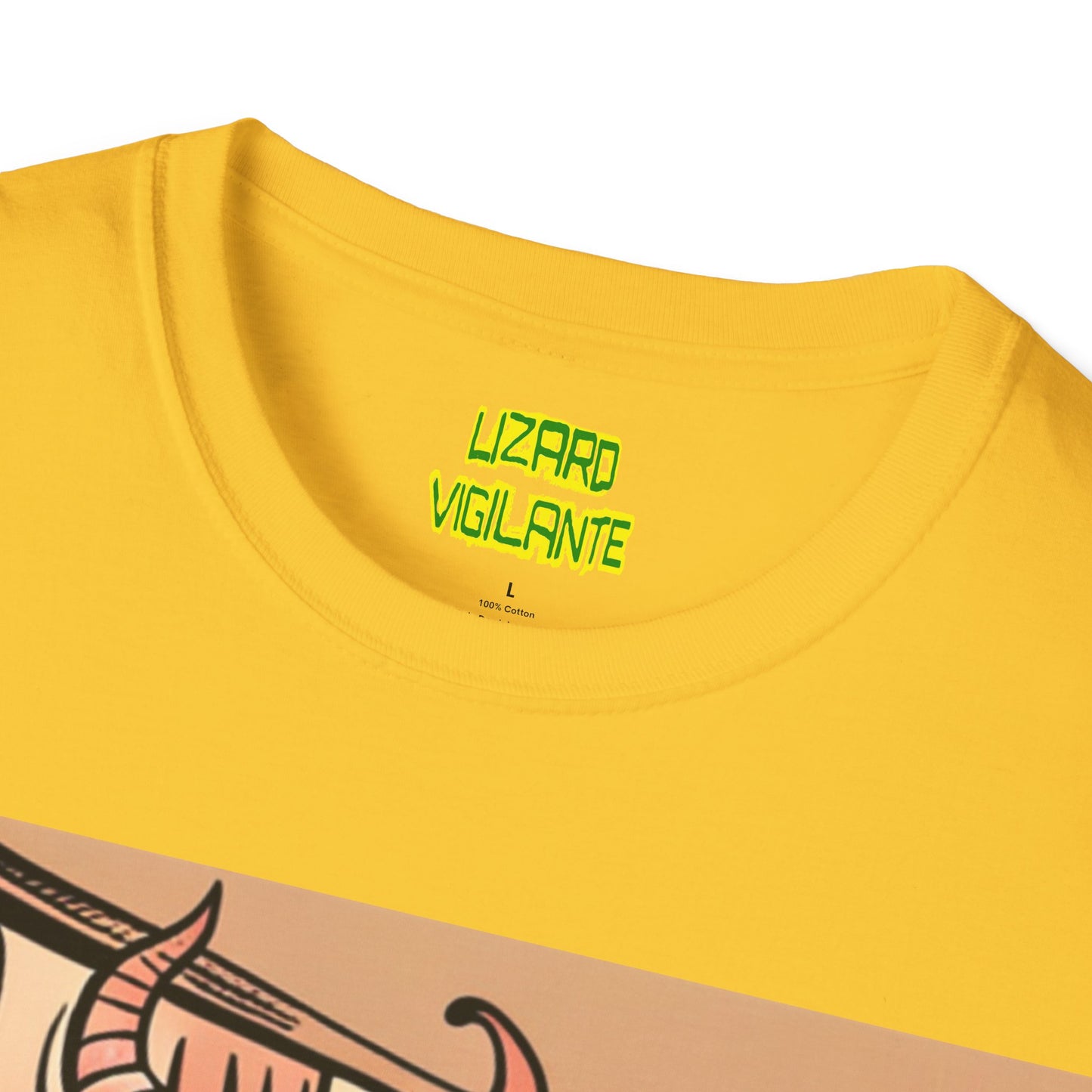 Lizard Vigilante Premium Coffee Monsters Unisex Softstyle T-Shirt - Lizard Vigilante