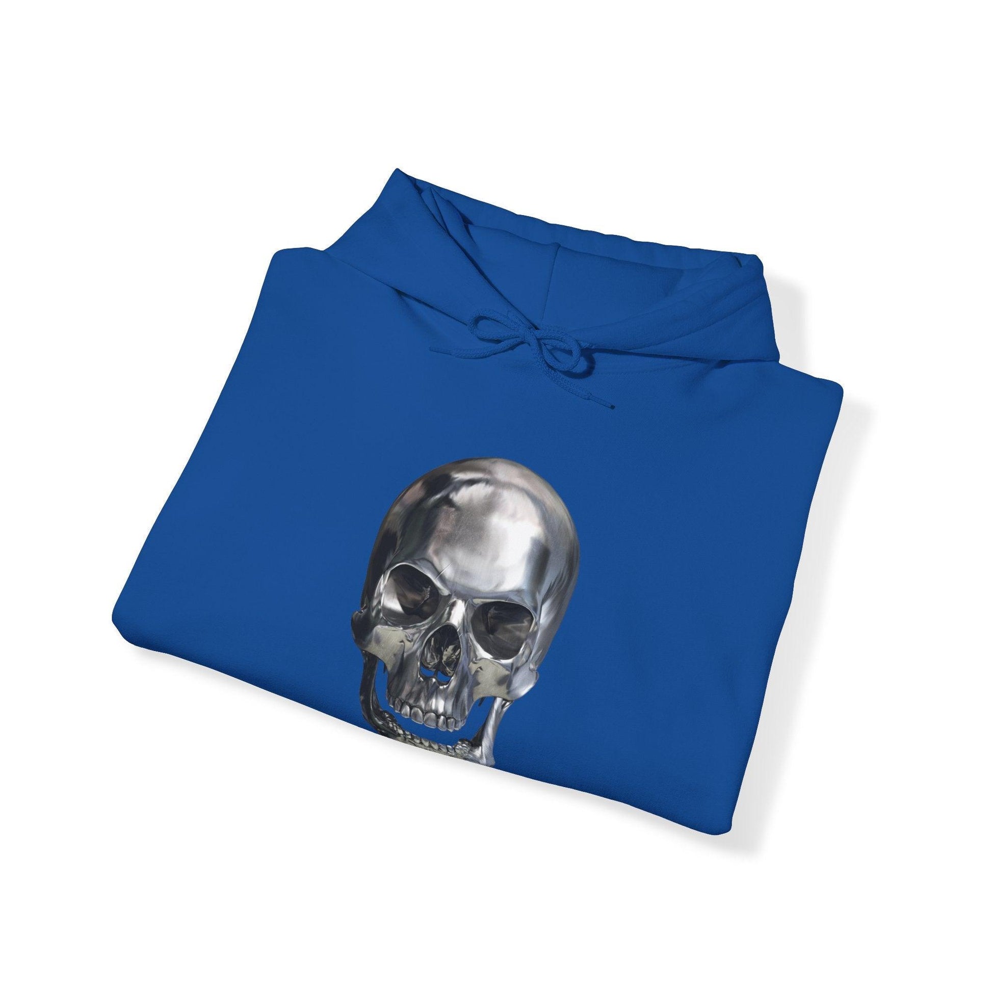 Shining Skull Unisex Heavy Blend™ Hooded Sweatshirt - Lizard Vigilante