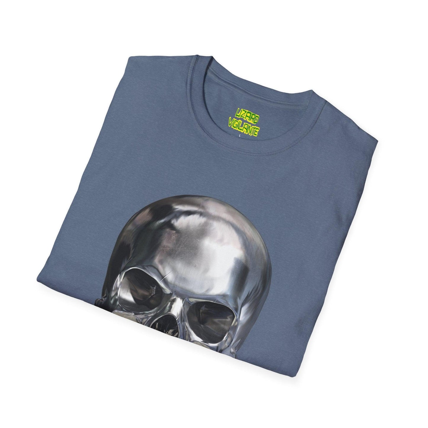 Shining Skull Unisex Softstyle T-Shirt - Lizard Vigilante