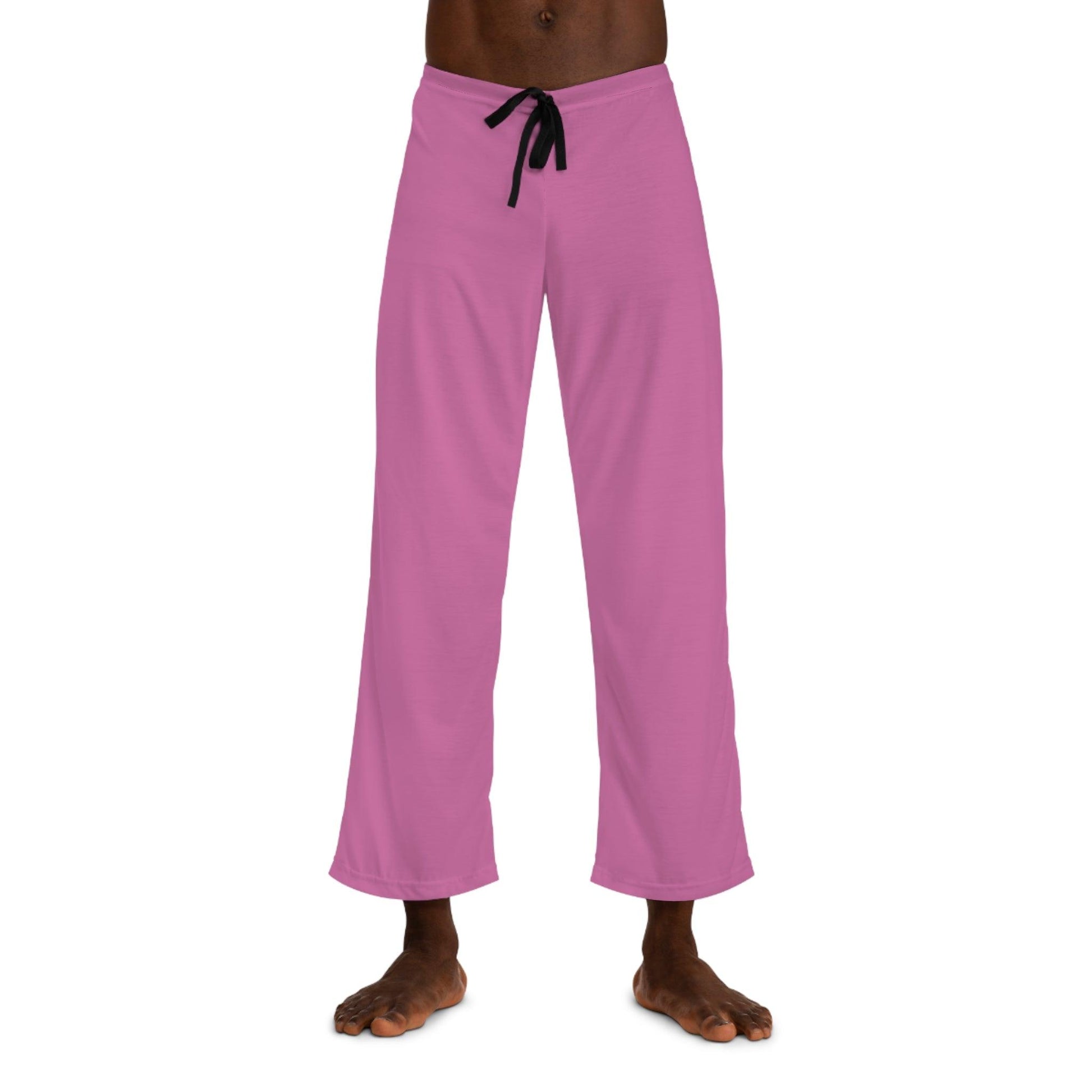 Men's Pajama Pants - Light Pink - Lizard Vigilante