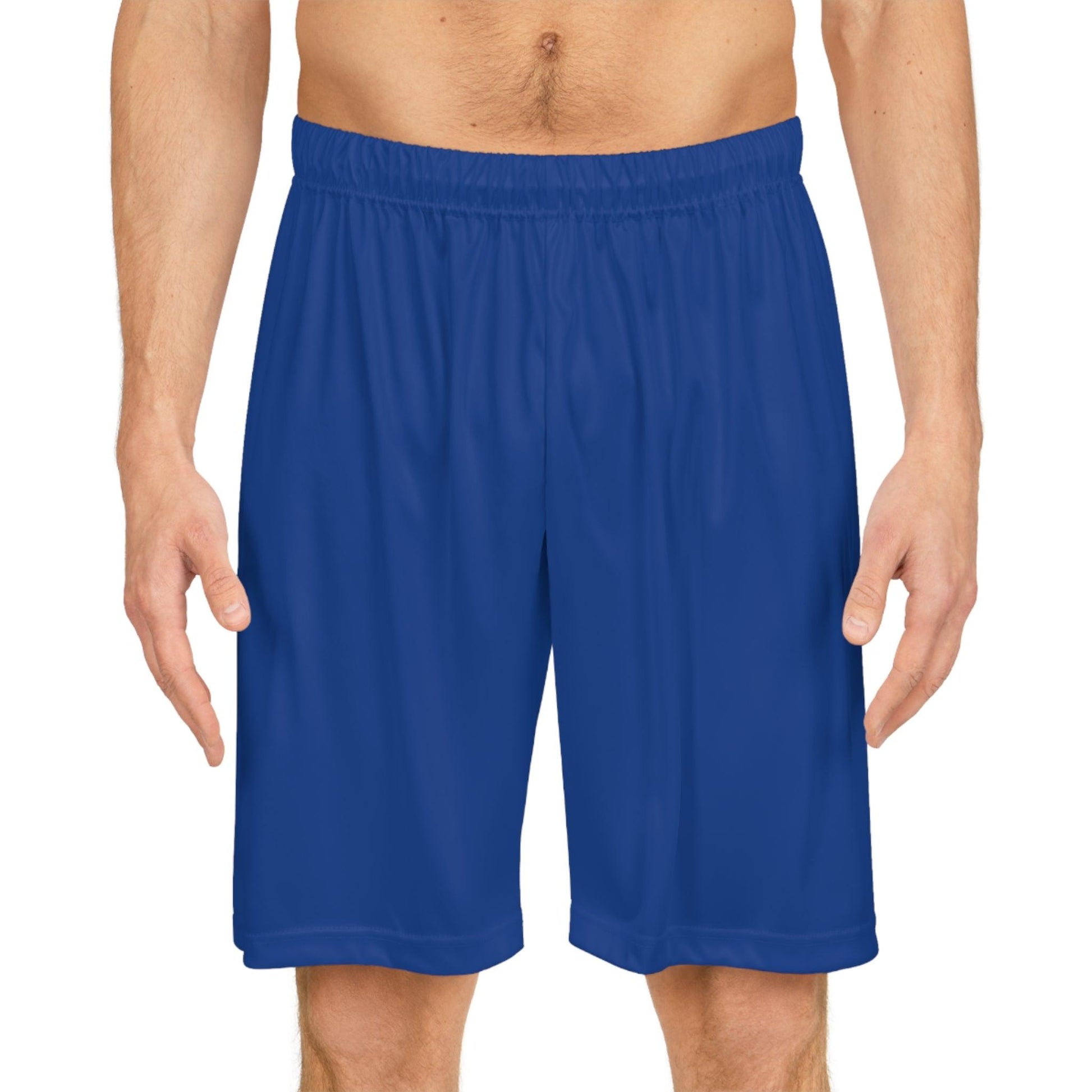 Basketball Shorts - Blue - Lizard Vigilante