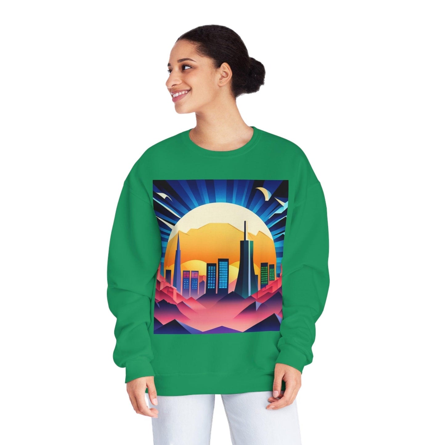 City High Unisex NuBlend® Crewneck Sweatshirt - Lizard Vigilante