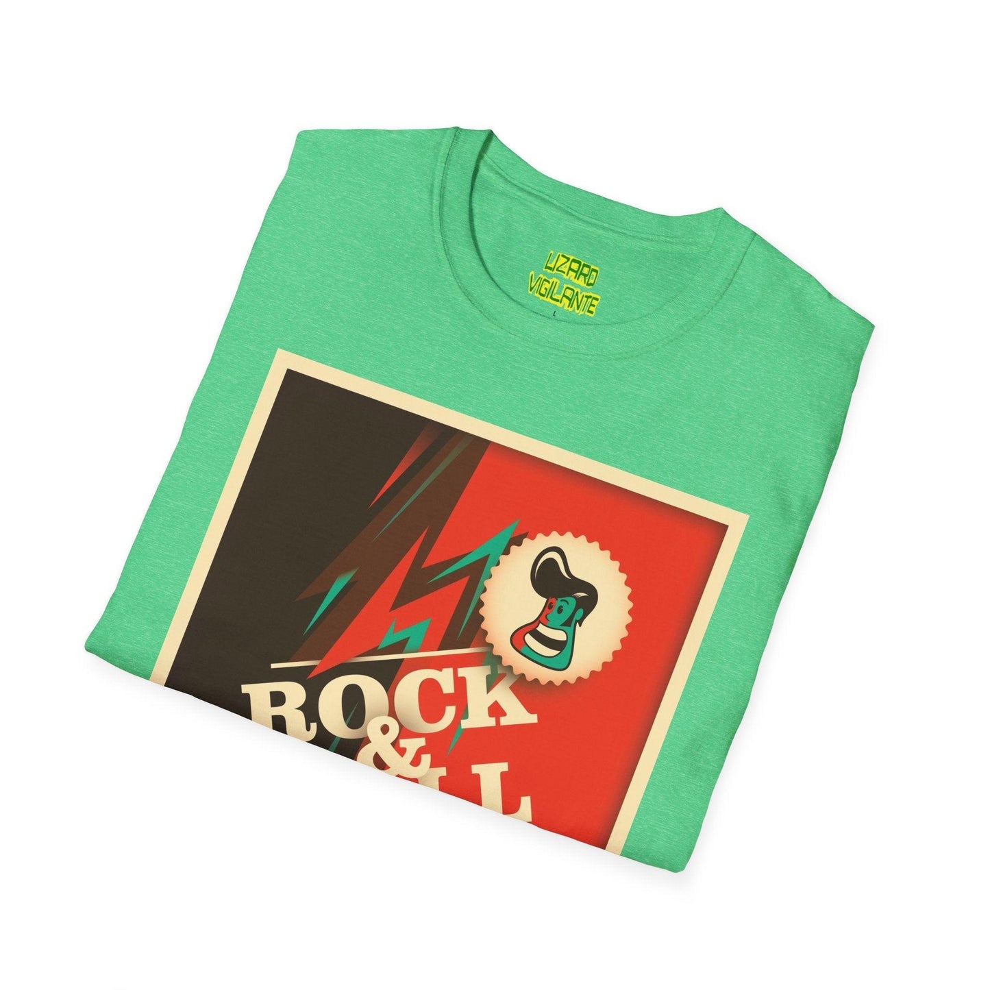 Rock & Roll Pomp Unisex Softstyle T-Shirt - Lizard Vigilante