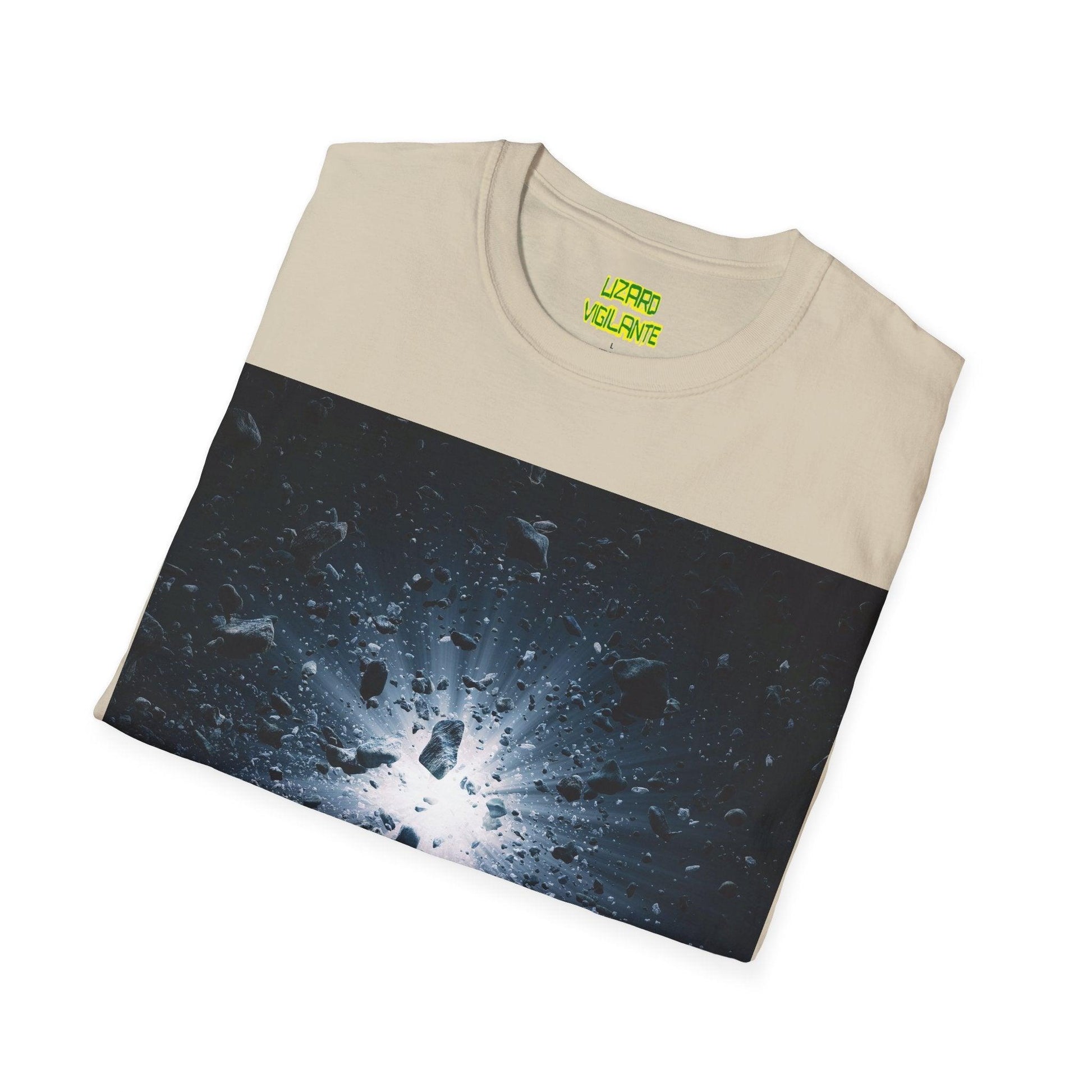 Space Rocks Unisex Softstyle T-Shirt - Lizard Vigilante