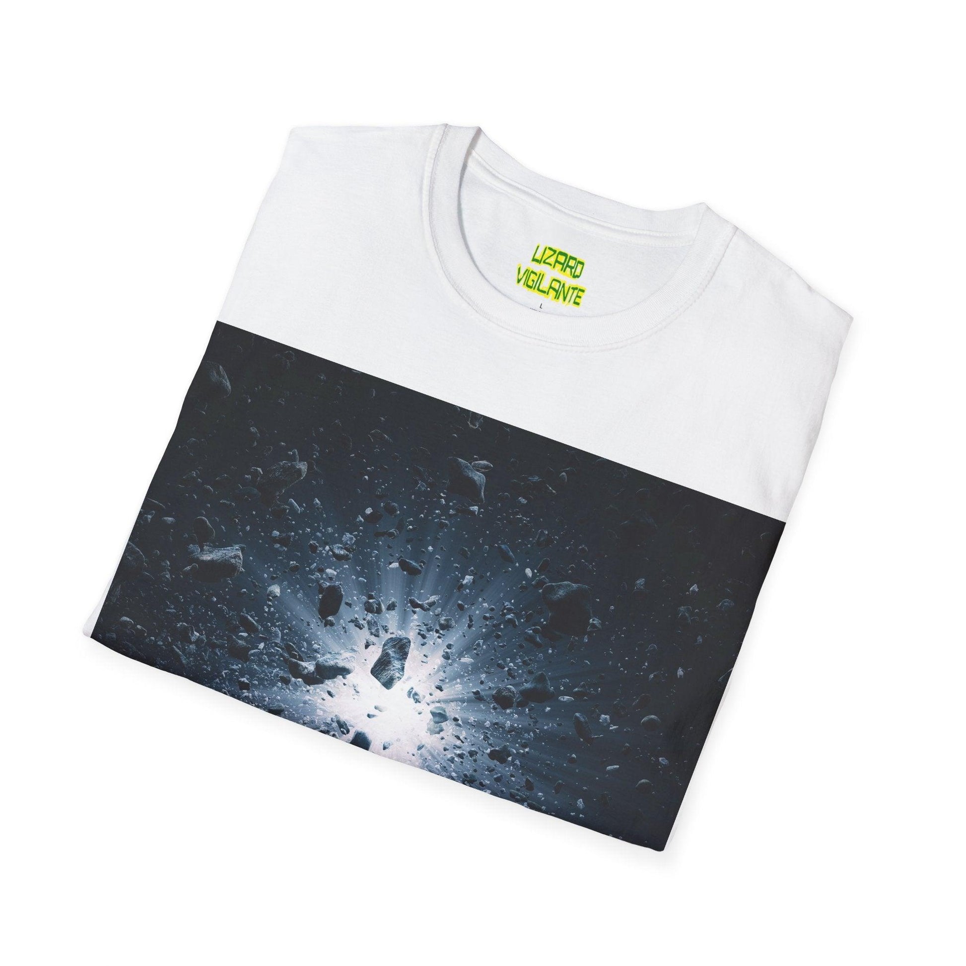 Space Rocks Unisex Softstyle T-Shirt - Lizard Vigilante