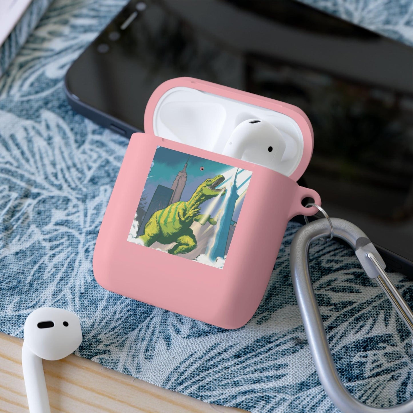 Prehistorcity AirPods and AirPods Pro Case Cover - Lizard Vigilante