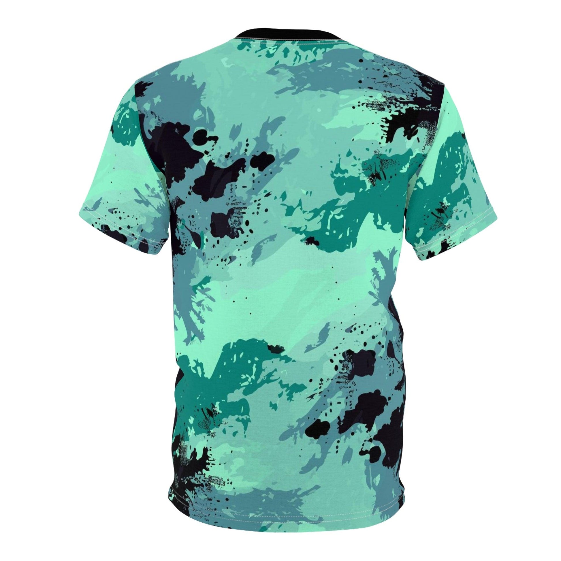 Bay Camo Unisex Cut & Sew Tee (AOP) - Lizard Vigilante