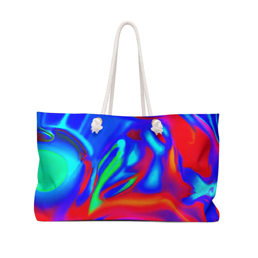 Neon Lava Weekender Bag - Lizard Vigilante