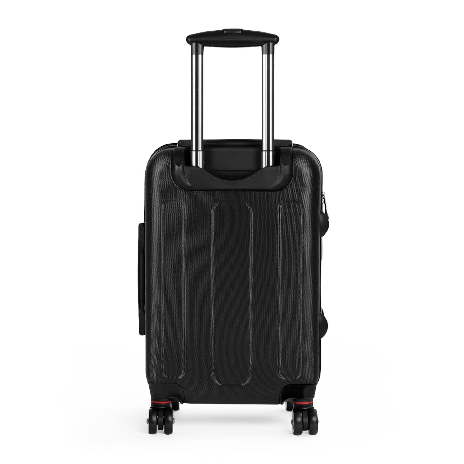 Lizard Vigilante's Squiggly Colors Travel Suitcase 360 degree Wheel Swivels Adjustable Handle Built-in Lock Sizes Small Medium and Large - Lizard Vigilante