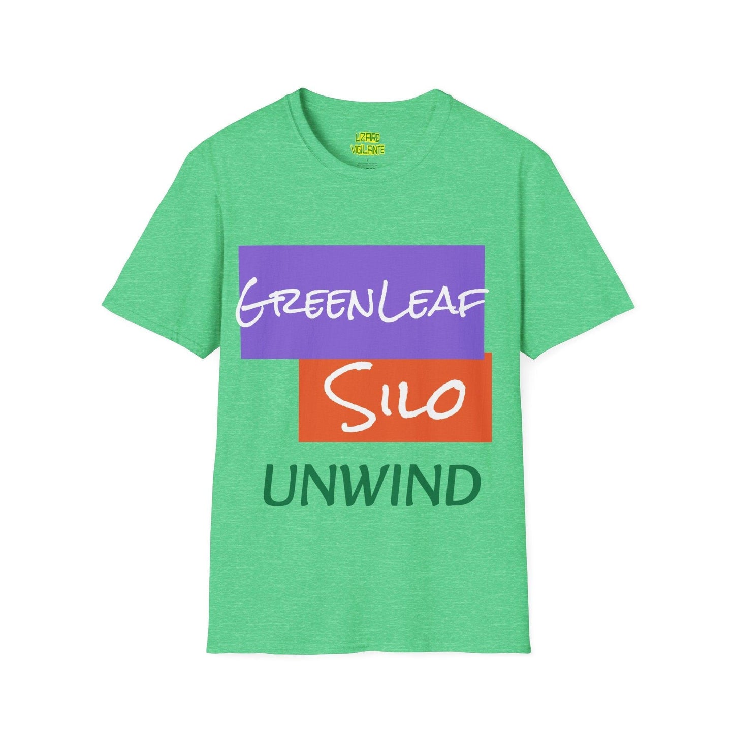 GreenLeaf Silo Unisex Softstyle T-Shirt / Unfamous Band Tee - Lizard Vigilante