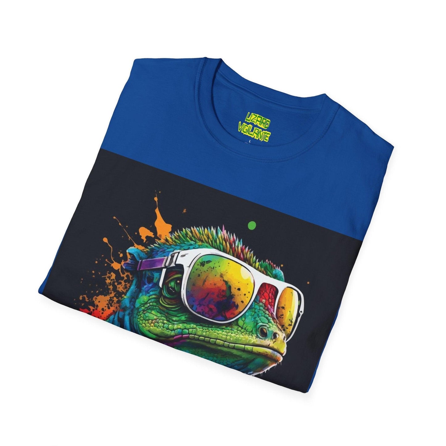 Shlizard Unisex Softstyle T-Shirt - Lizard Vigilante