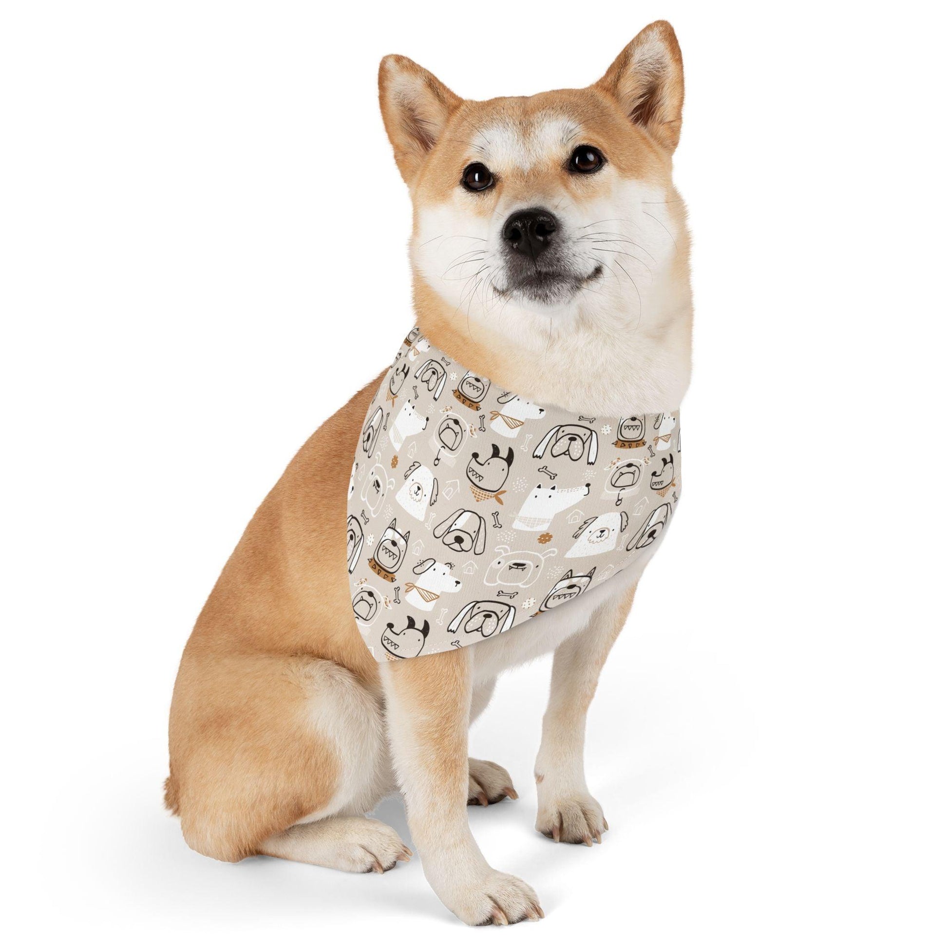 Illustrated Doggers 2 Pet Bandana Collar - Premium Pets from Printify - Just $26.99! Shop now at Lizard Vigilante