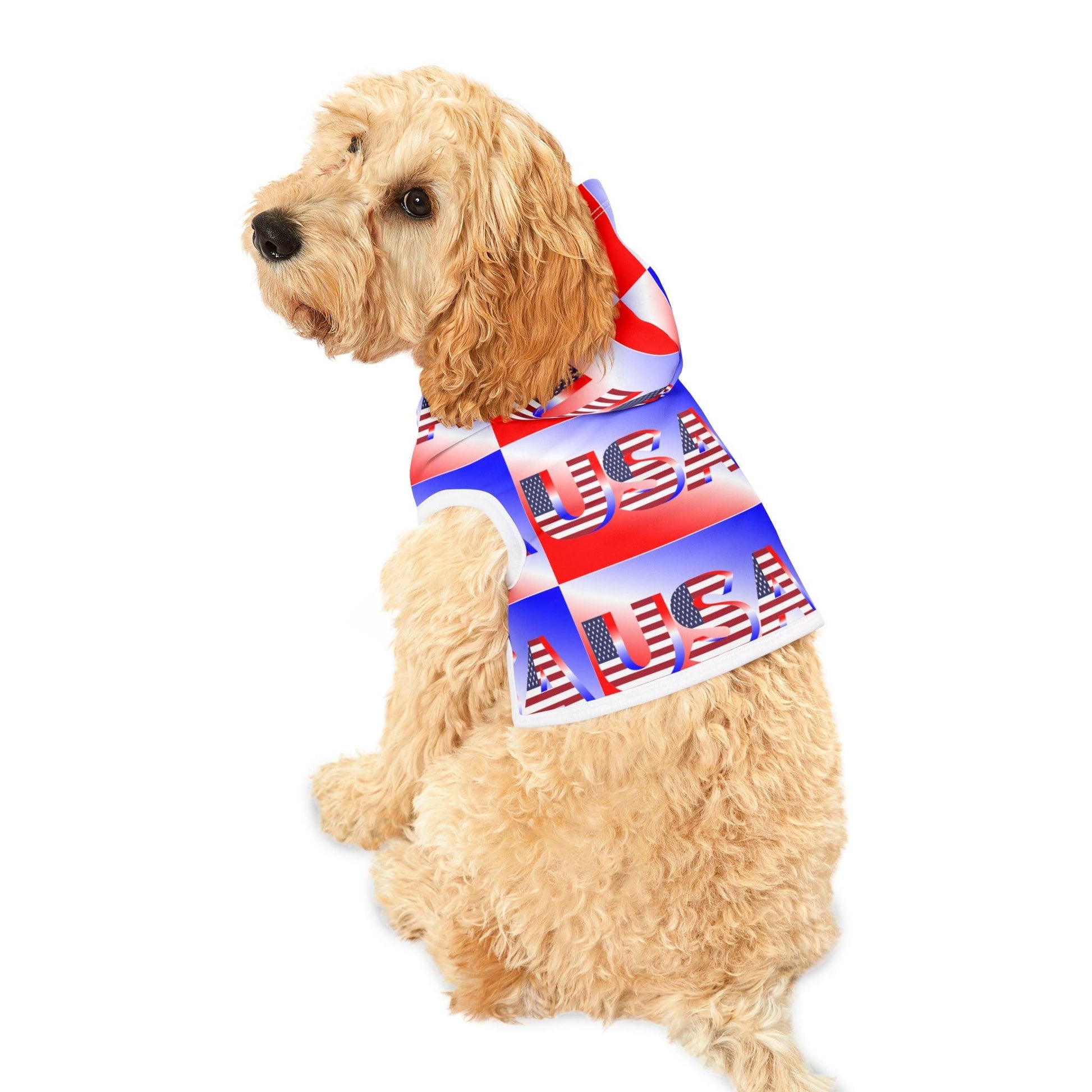 USA Pet Hoodie - Premium Pets from Printify - Just $34.31! Shop now at Lizard Vigilante