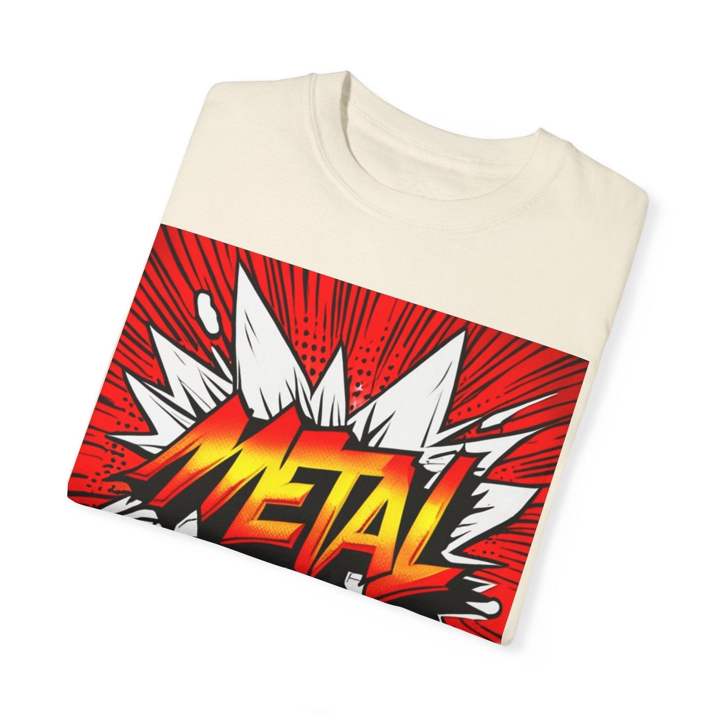 Metal Kapow Unisex Garment-Dyed T-shirt - Lizard Vigilante