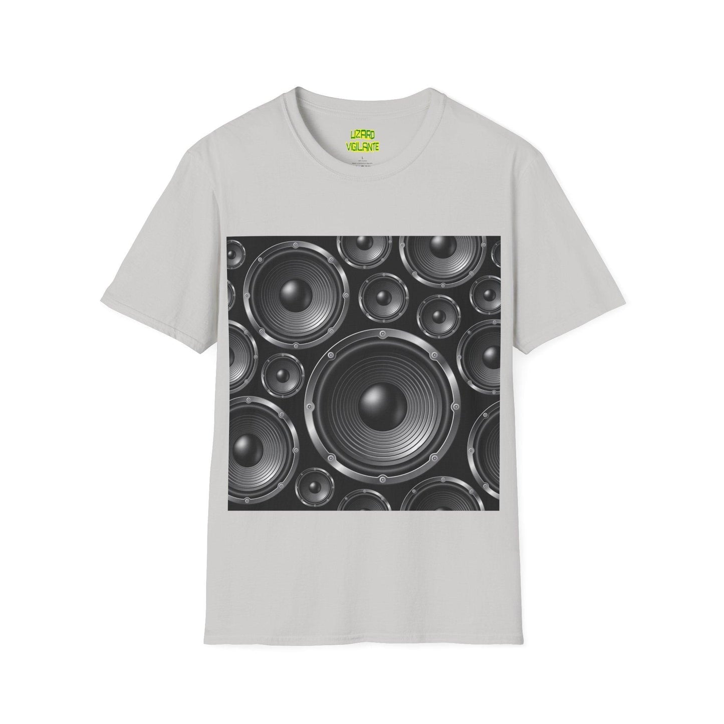 Bluetooth Speakers Unisex Softstyle T-Shirt - Lizard Vigilante