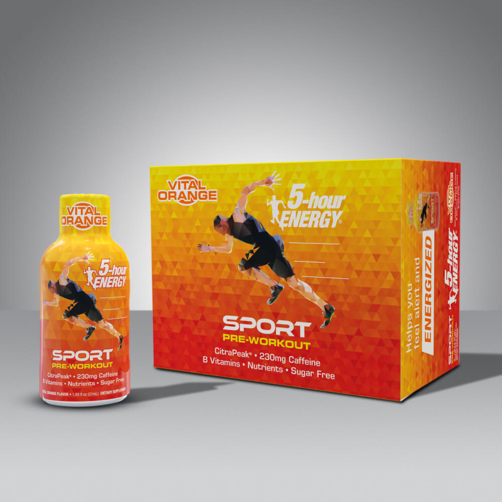 🍊 Vital Orange: 5-hour ENERGY SPORT Endurance Fuel 💥