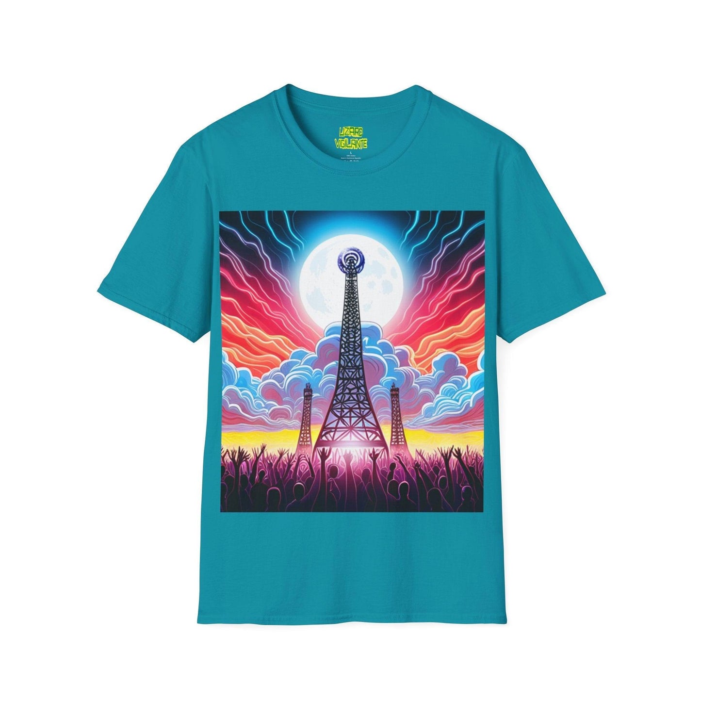 Sell Tower Reach Unisex Softstyle T-Shirt - Lizard Vigilante