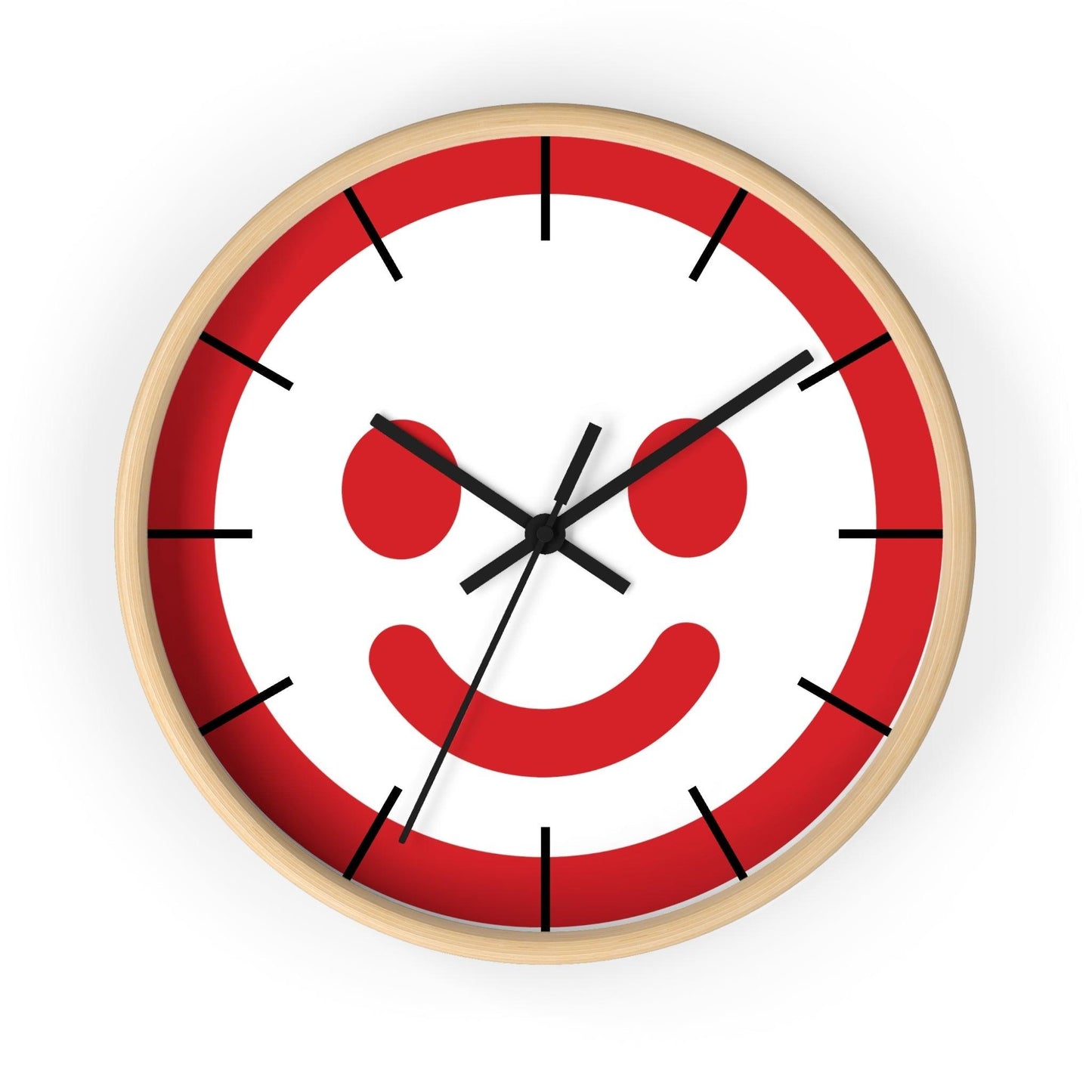 Smiley Wall Clock - Lizard Vigilante