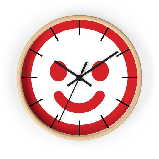 Smiley Wall Clock - Lizard Vigilante