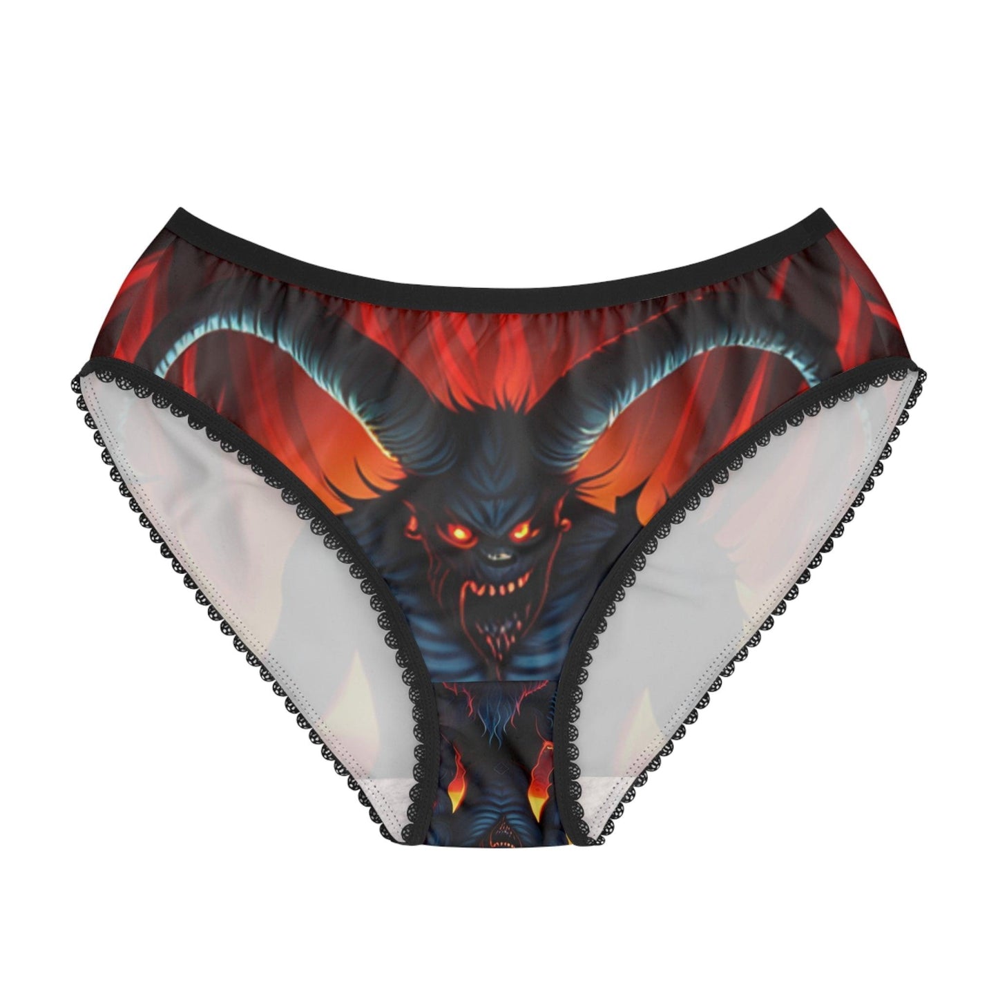 Horny Devil Women's Briefs - Lizard Vigilante