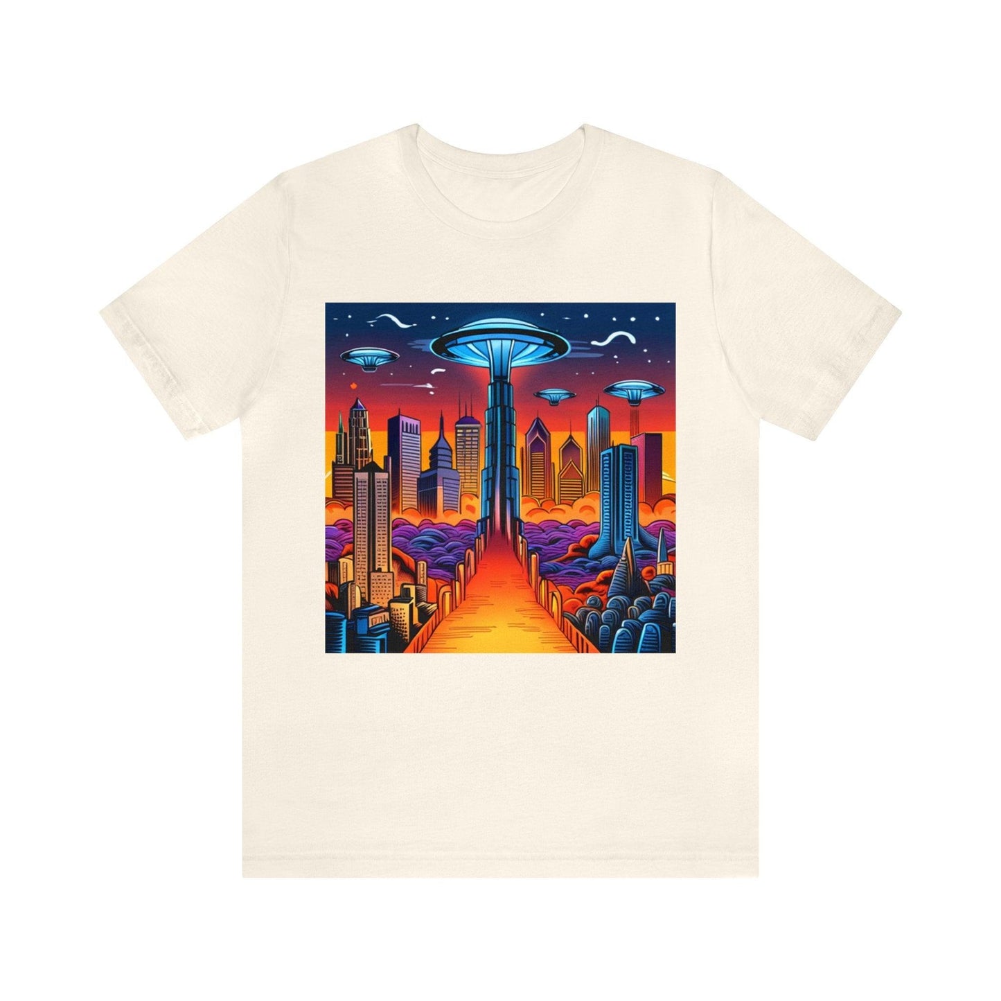 UFOCITY Unisex Jersey Short Sleeve Tee - Lizard Vigilante