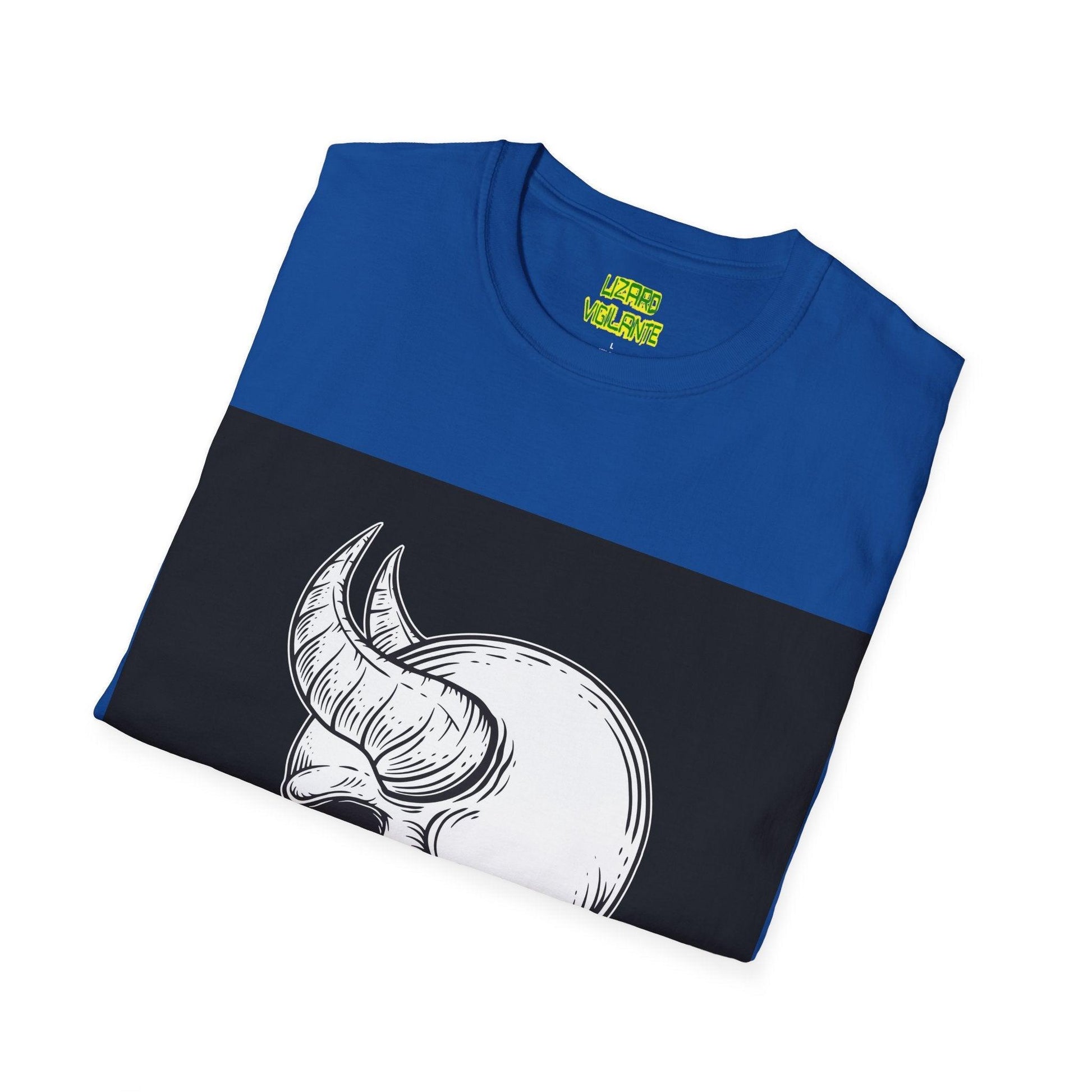 Horned Devil Unisex Softstyle T-Shirt - Lizard Vigilante