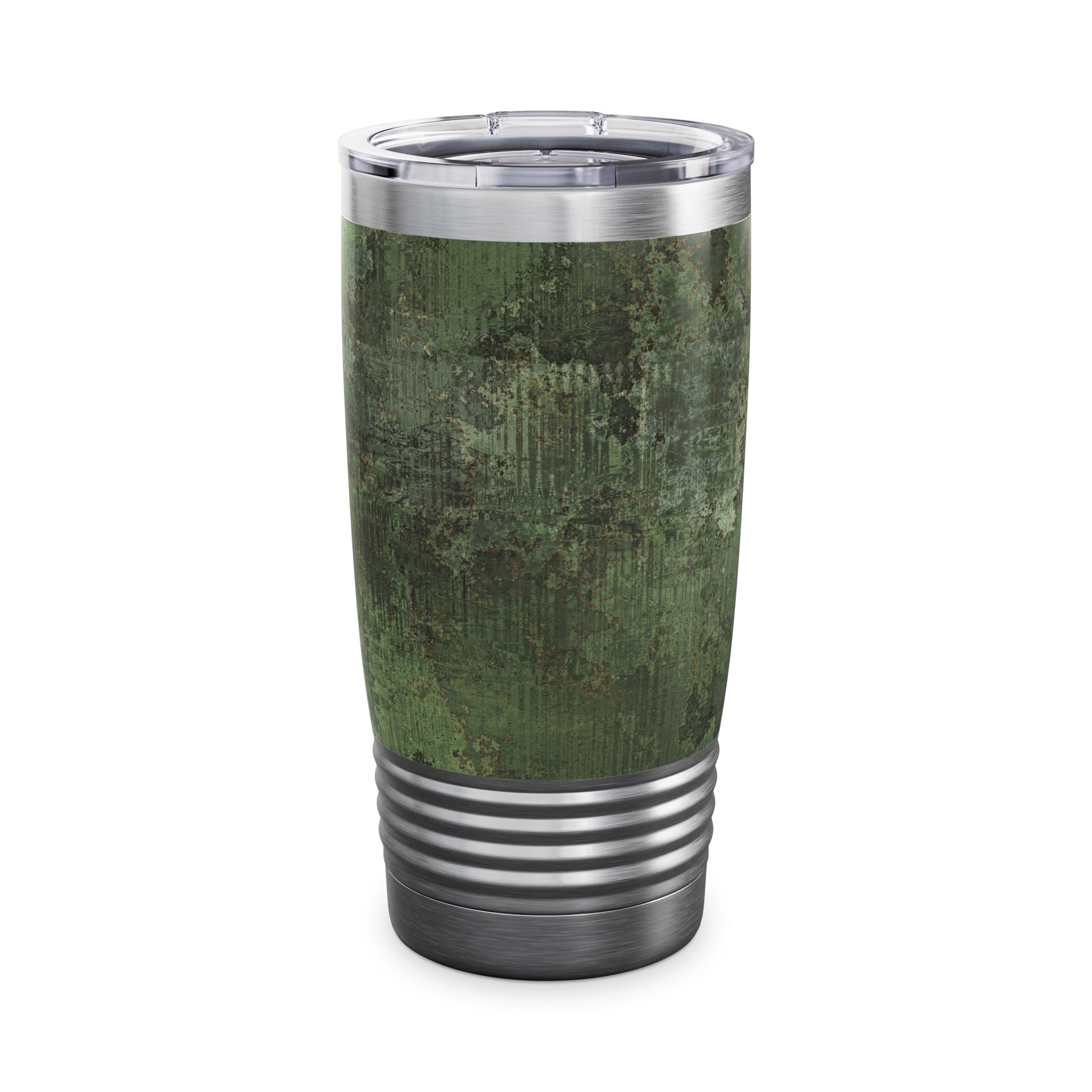Dirty Green Camo Army Ringneck Tumbler, 20oz - Premium Mug from Printify - Just $38.98! Shop now at Lizard Vigilante