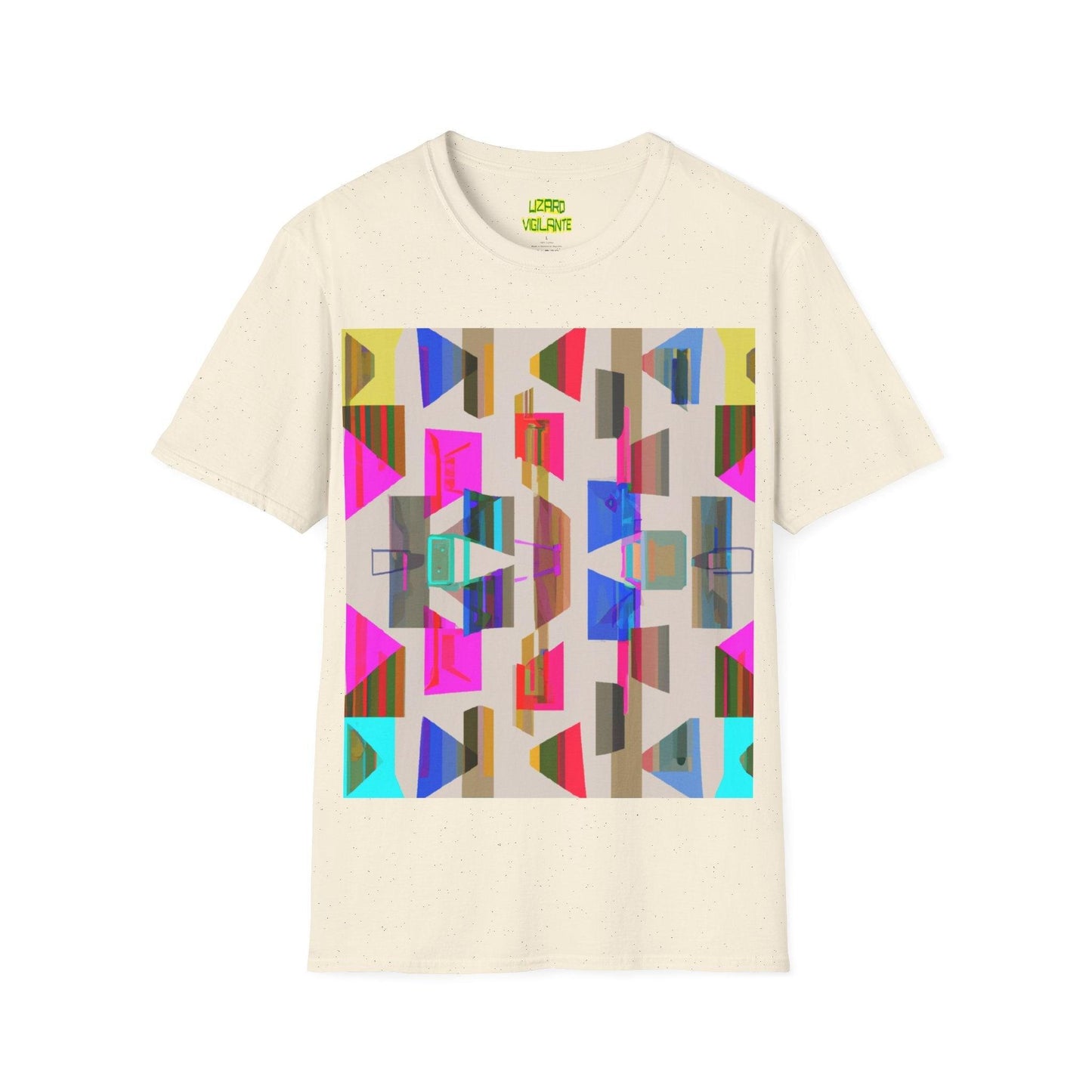 Watercolor Forms Unisex Softstyle T-Shirt - Lizard Vigilante