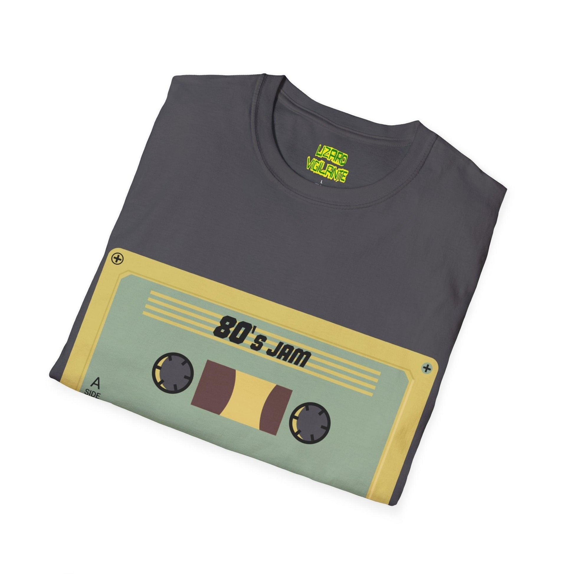 80's Jam Unisex Softstyle T-Shirt - Lizard Vigilante