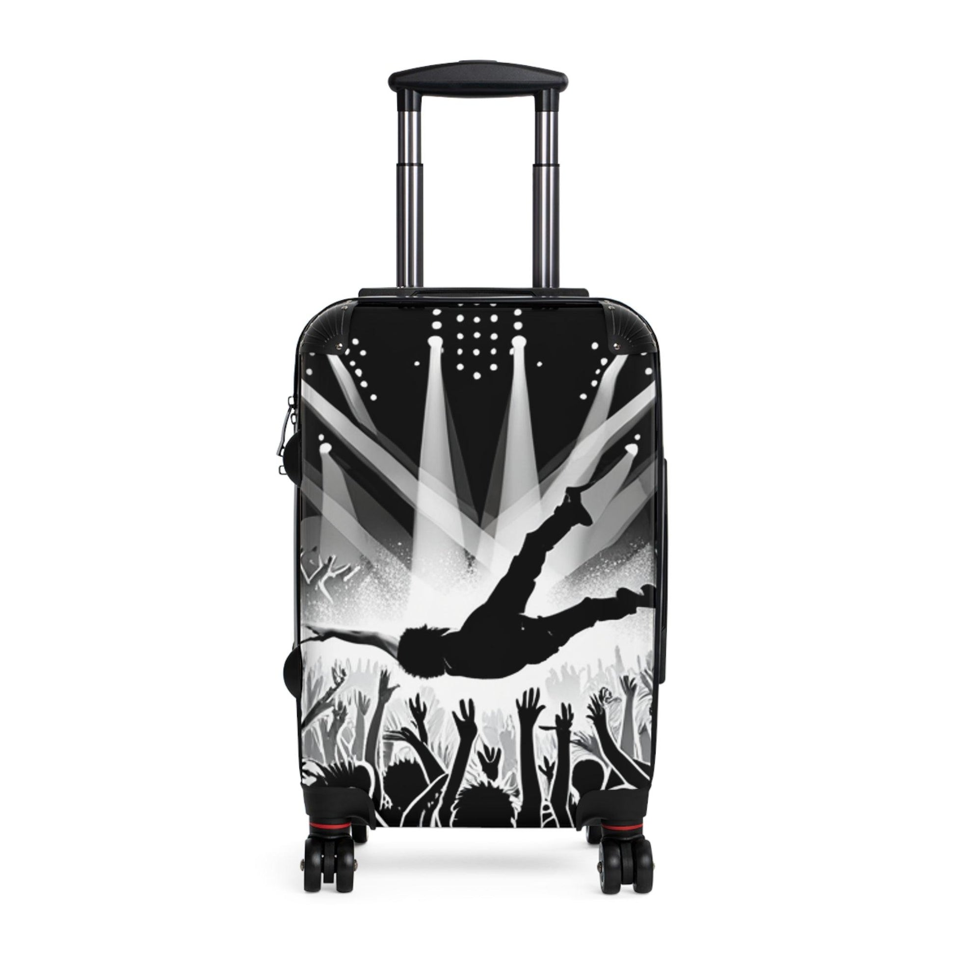 Crowd Surfing Metal Music Suitcase - Lizard Vigilante