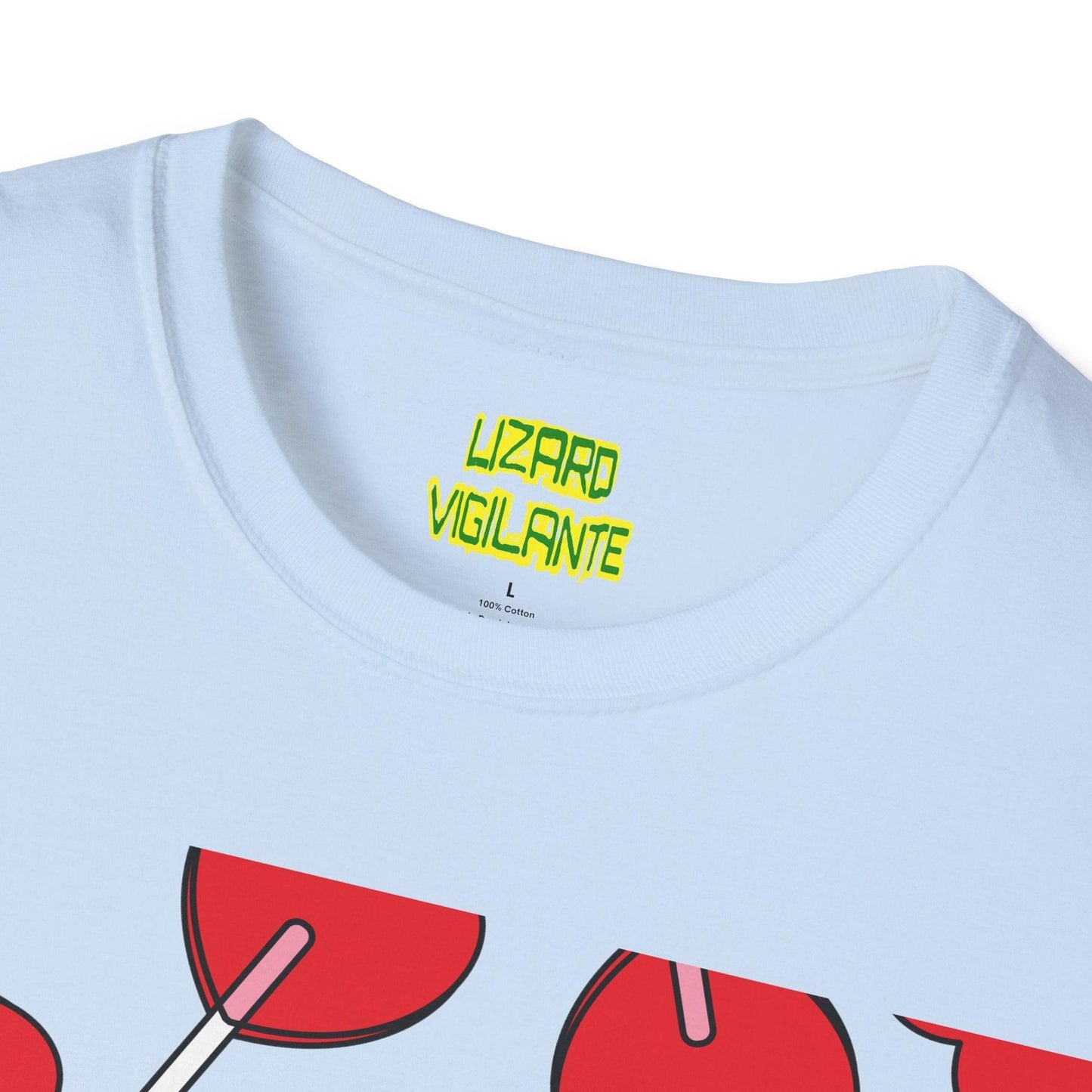 Valentine’s Day Lover Sucker Unisex Softstyle T-Shirt - Lizard Vigilante