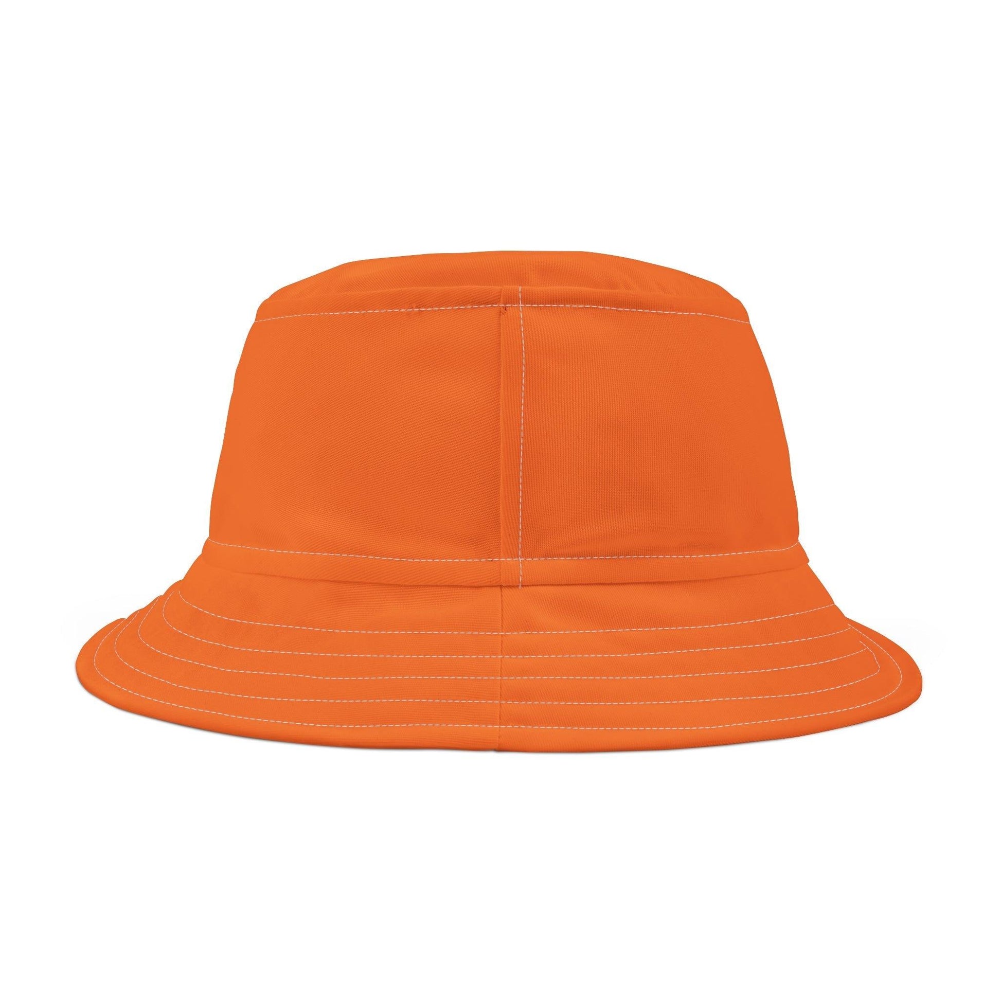 Orange Bucket Hat - Lizard Vigilante