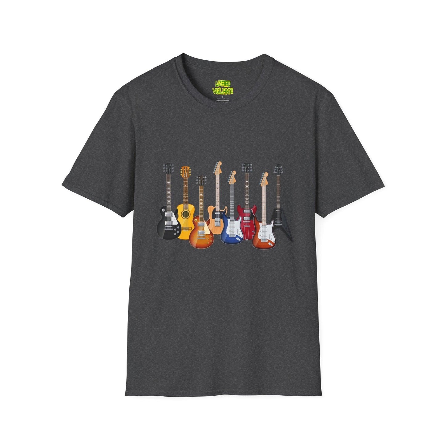 The Guitars Unisex Softstyle T-Shirt - Lizard Vigilante