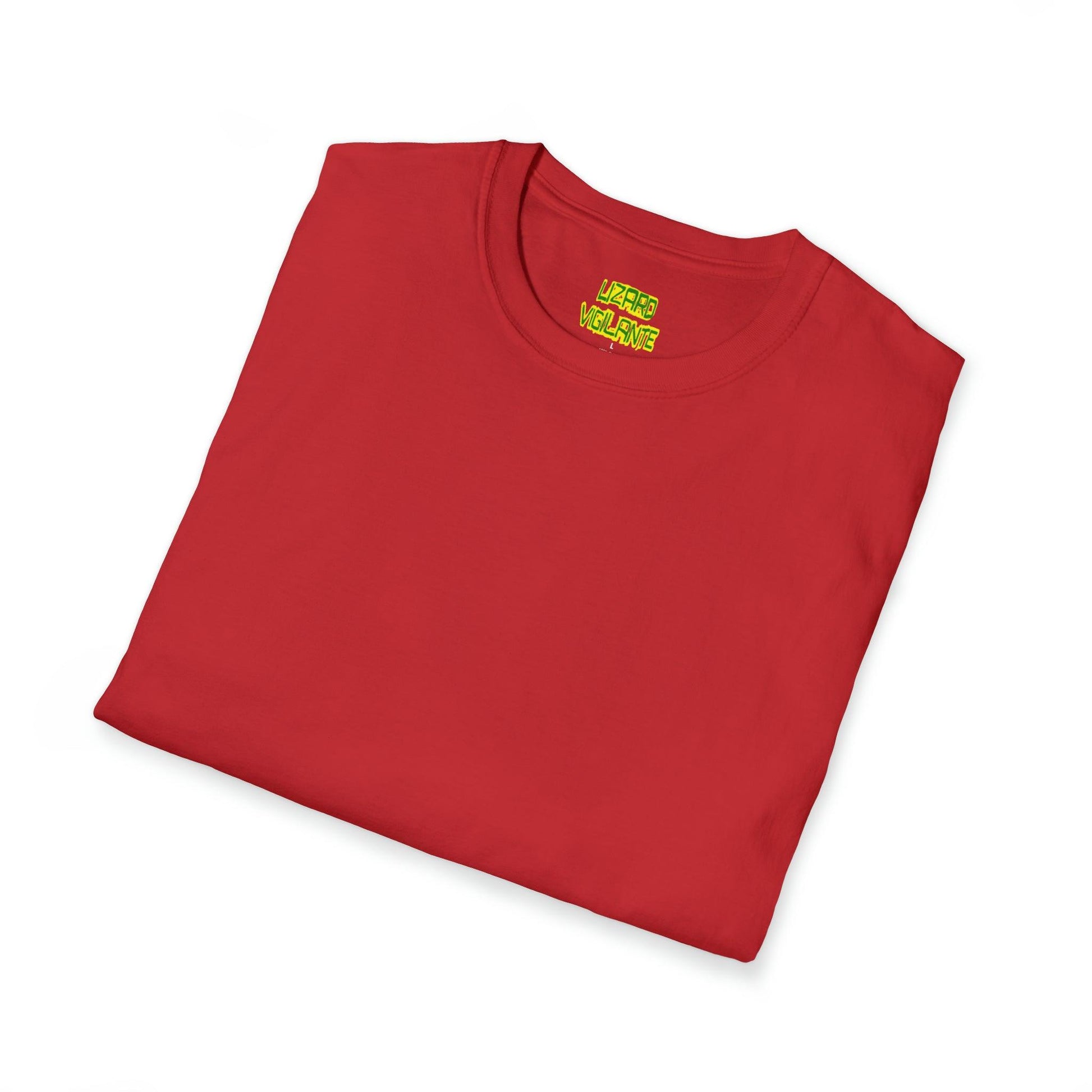 Comfortable Unisex Softstyle T-Shirt - Red - Premium T-Shirt from Printify - Just $23.99! Shop now at Lizard Vigilante